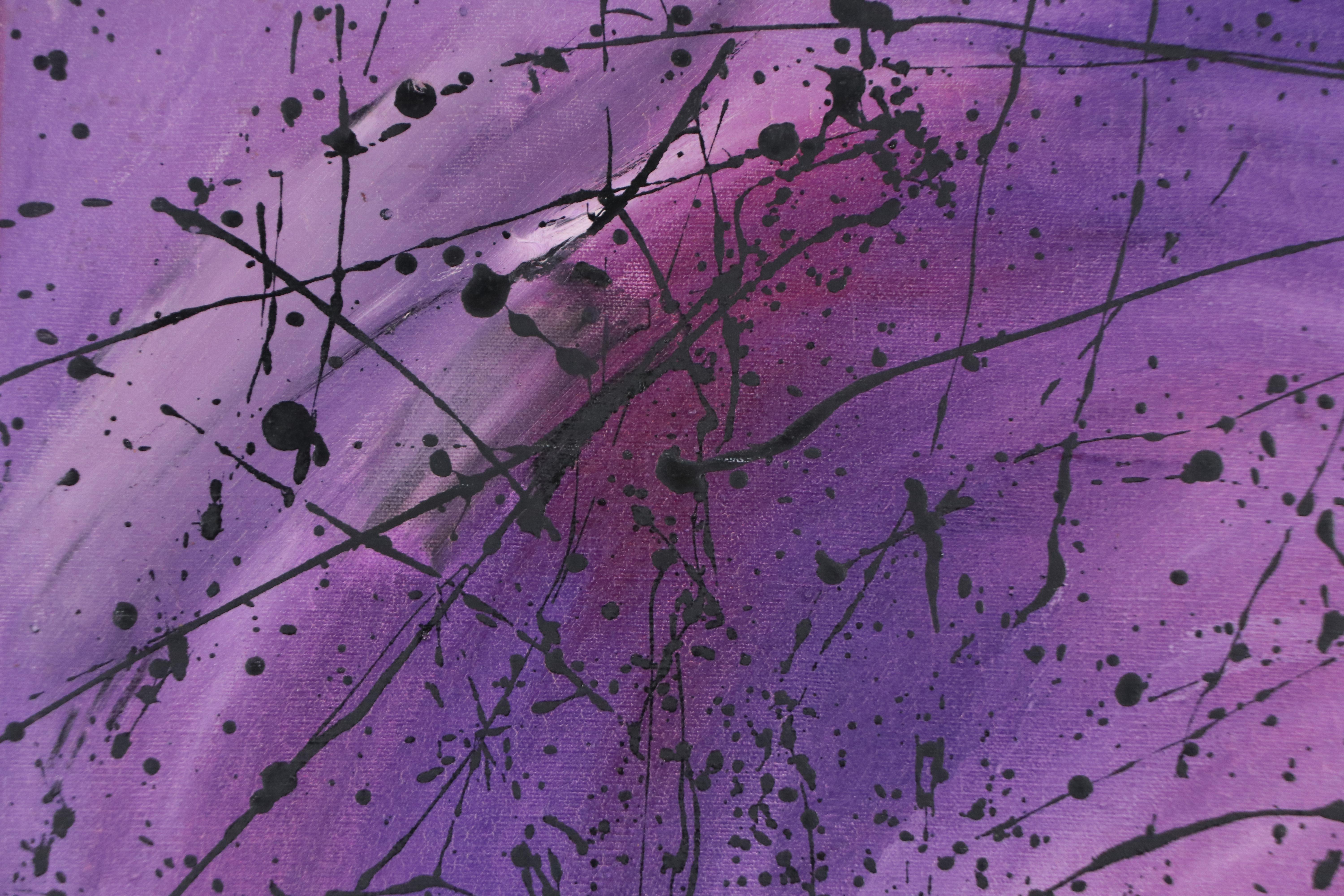 Johnny Tiger Moscowitz Abstract Acrylic Painting "Memory Of That Moment"