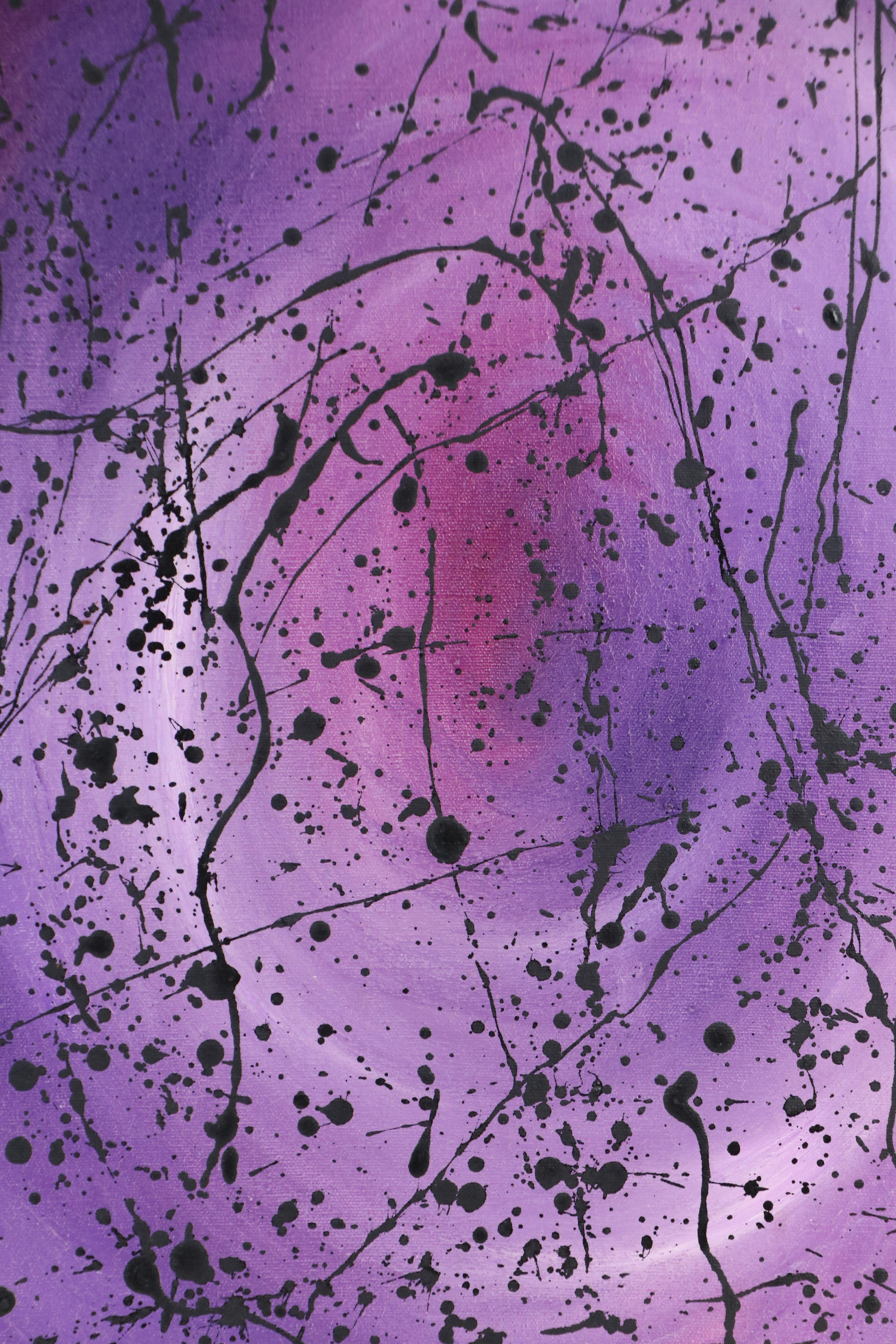 Johnny Tiger Moscowitz Abstract Acrylic Painting "Memory Of That Moment"