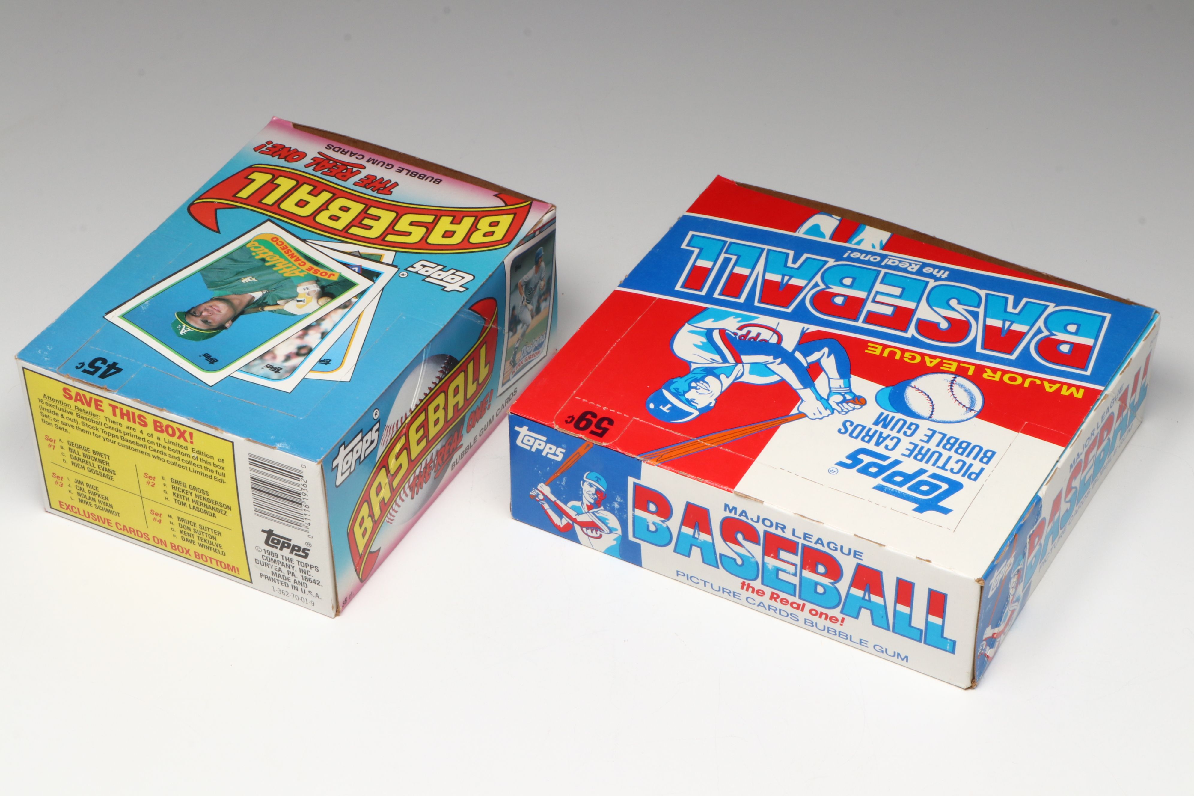 Topps Bubble Gum Major League Baseball Cards, 1985