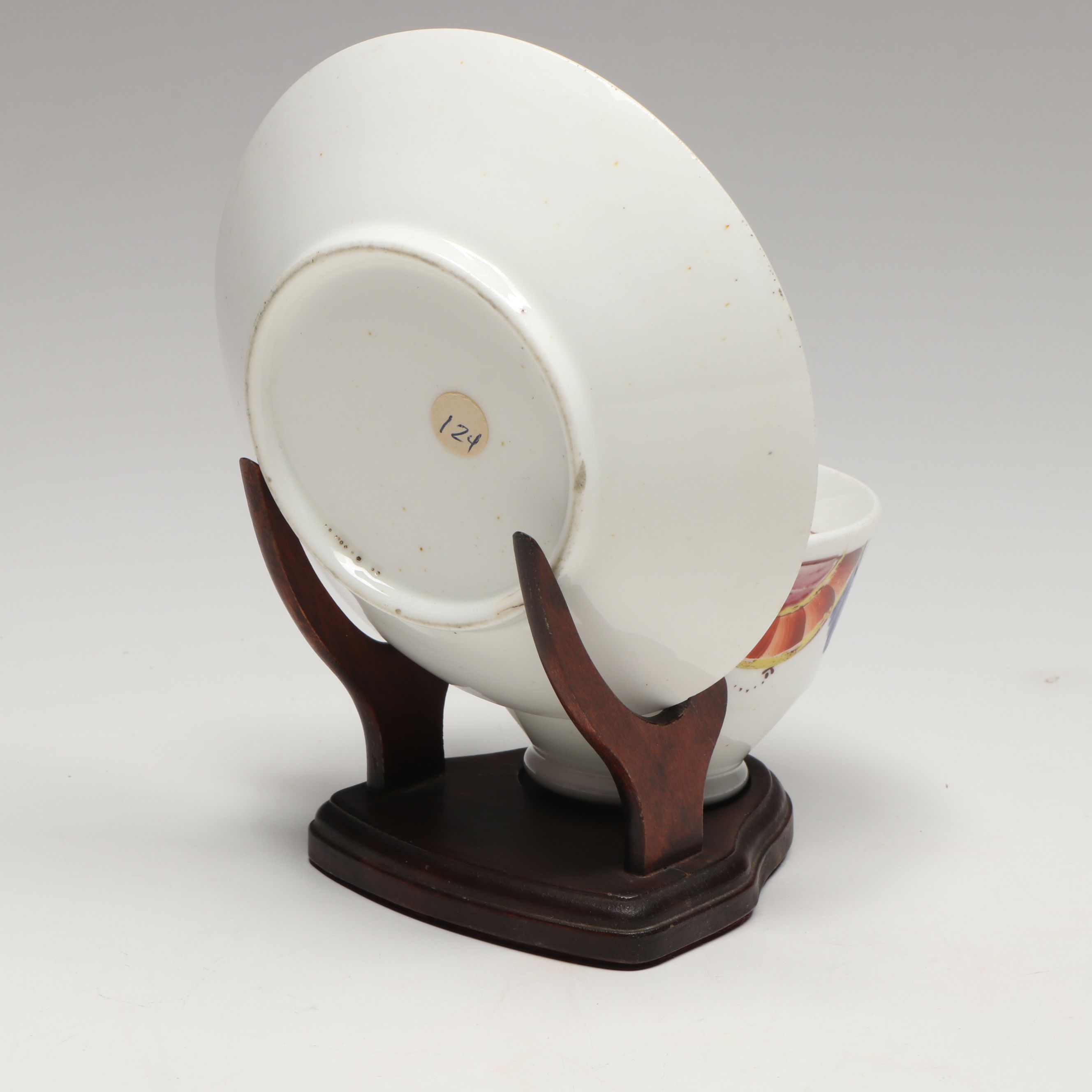 Mason's "Vista" and Other Egg Cups with Hand-Painted Antique Tea Cup Sets