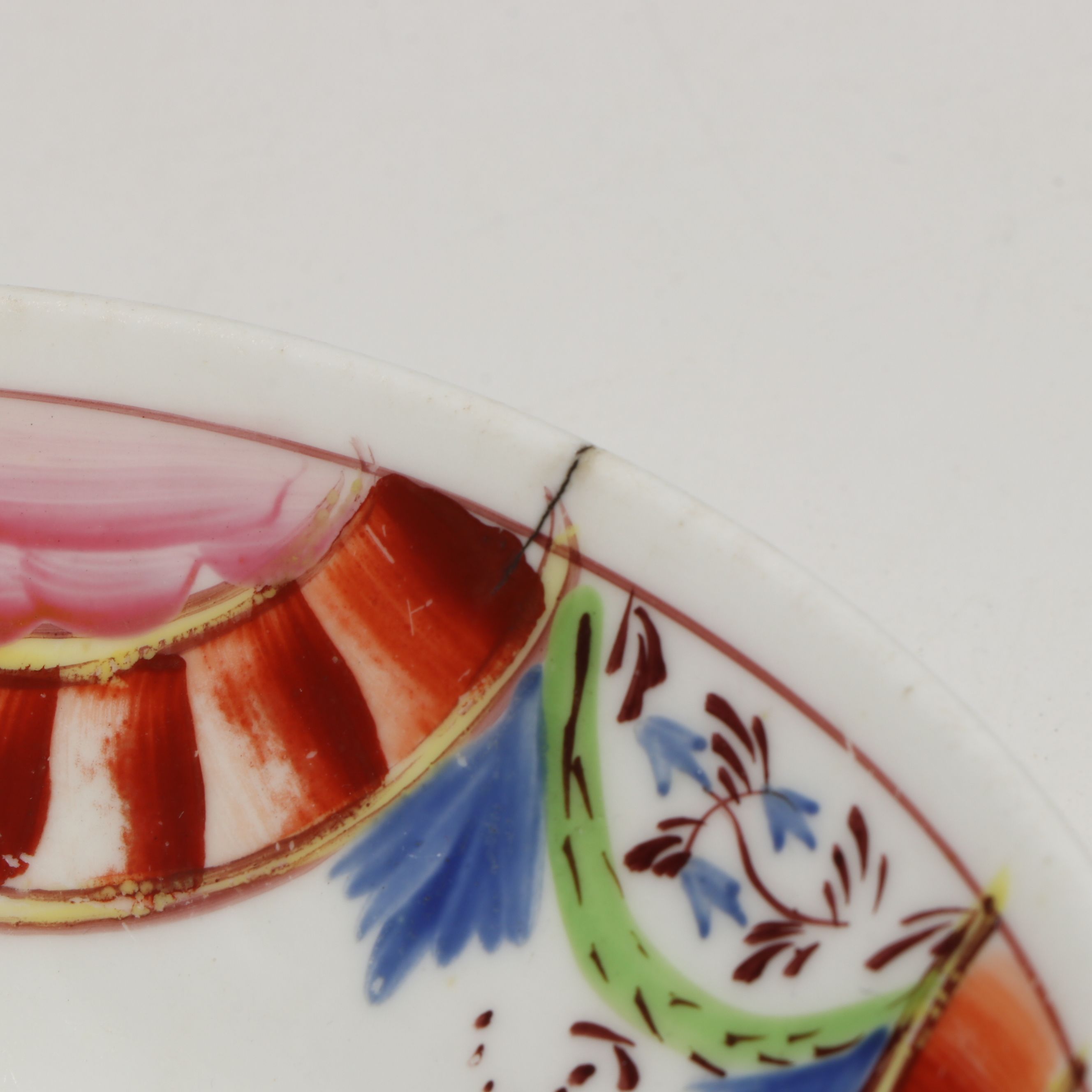 Mason's "Vista" and Other Egg Cups with Hand-Painted Antique Tea Cup Sets