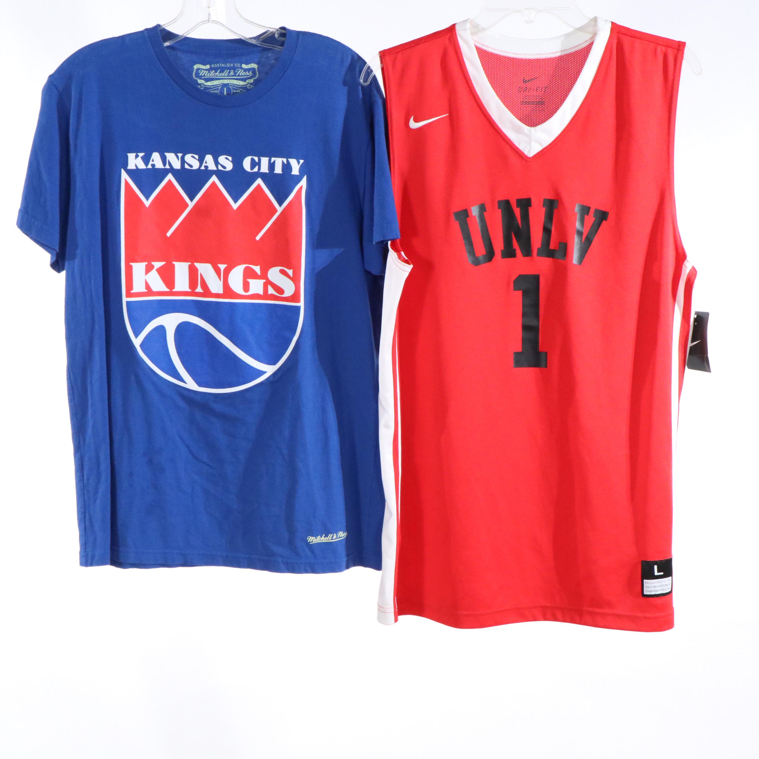 Detroit Pistons, Kansas City Kings, and Other Basketball Shirts with More