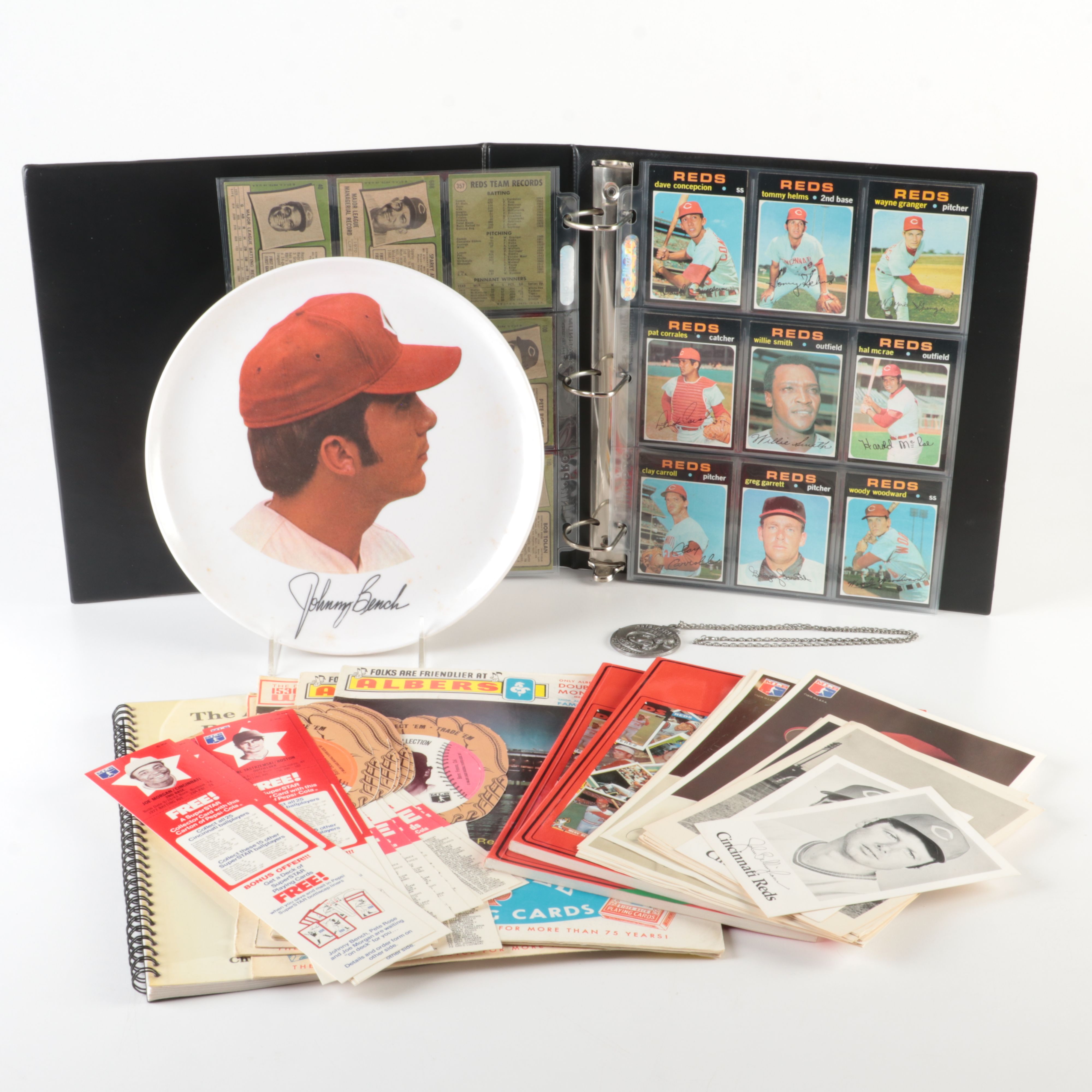1971 Topps Cincinnati Reds Baseball Cards and Other Reds Memorabilia