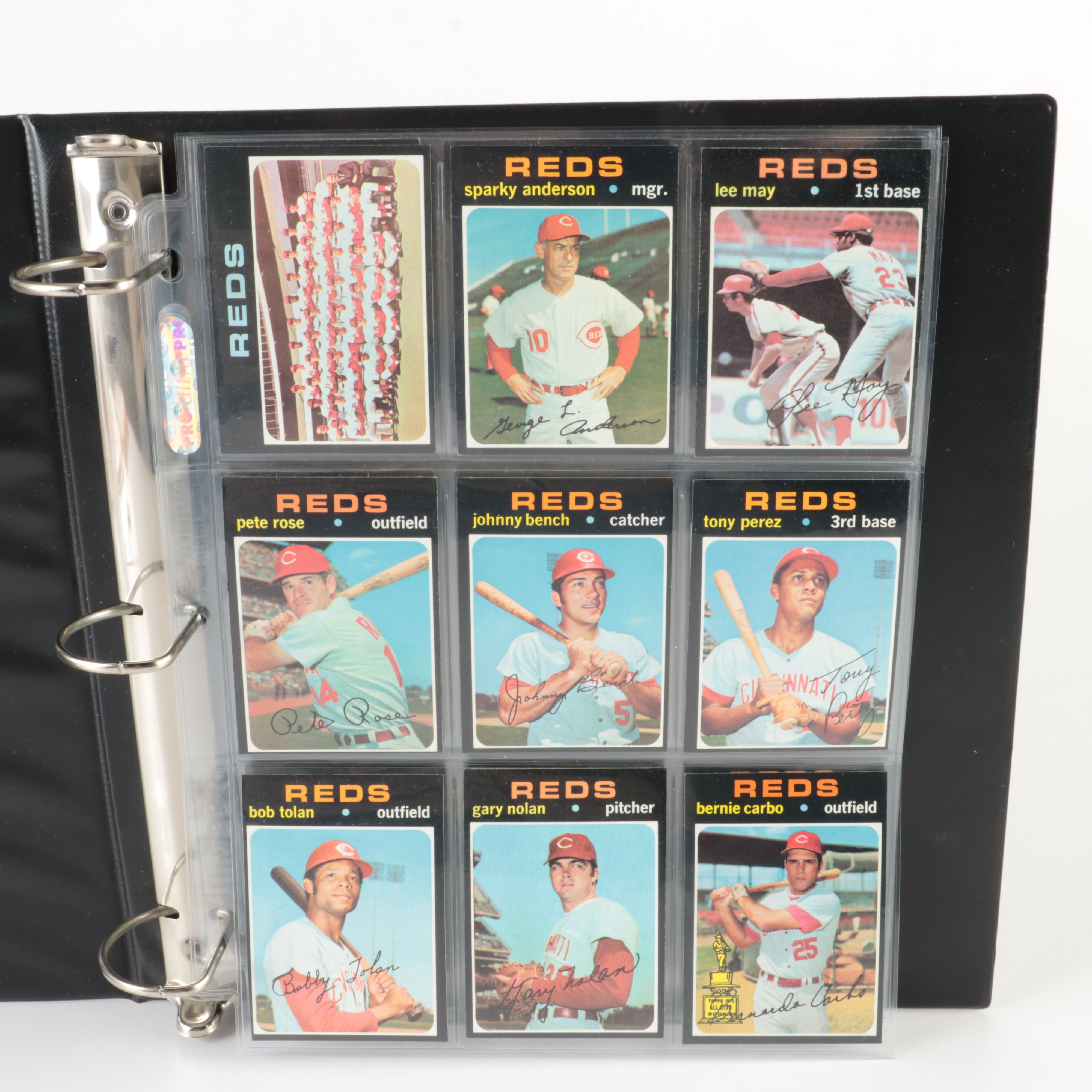 1971 Topps Cincinnati Reds Baseball Cards and Other Reds Memorabilia