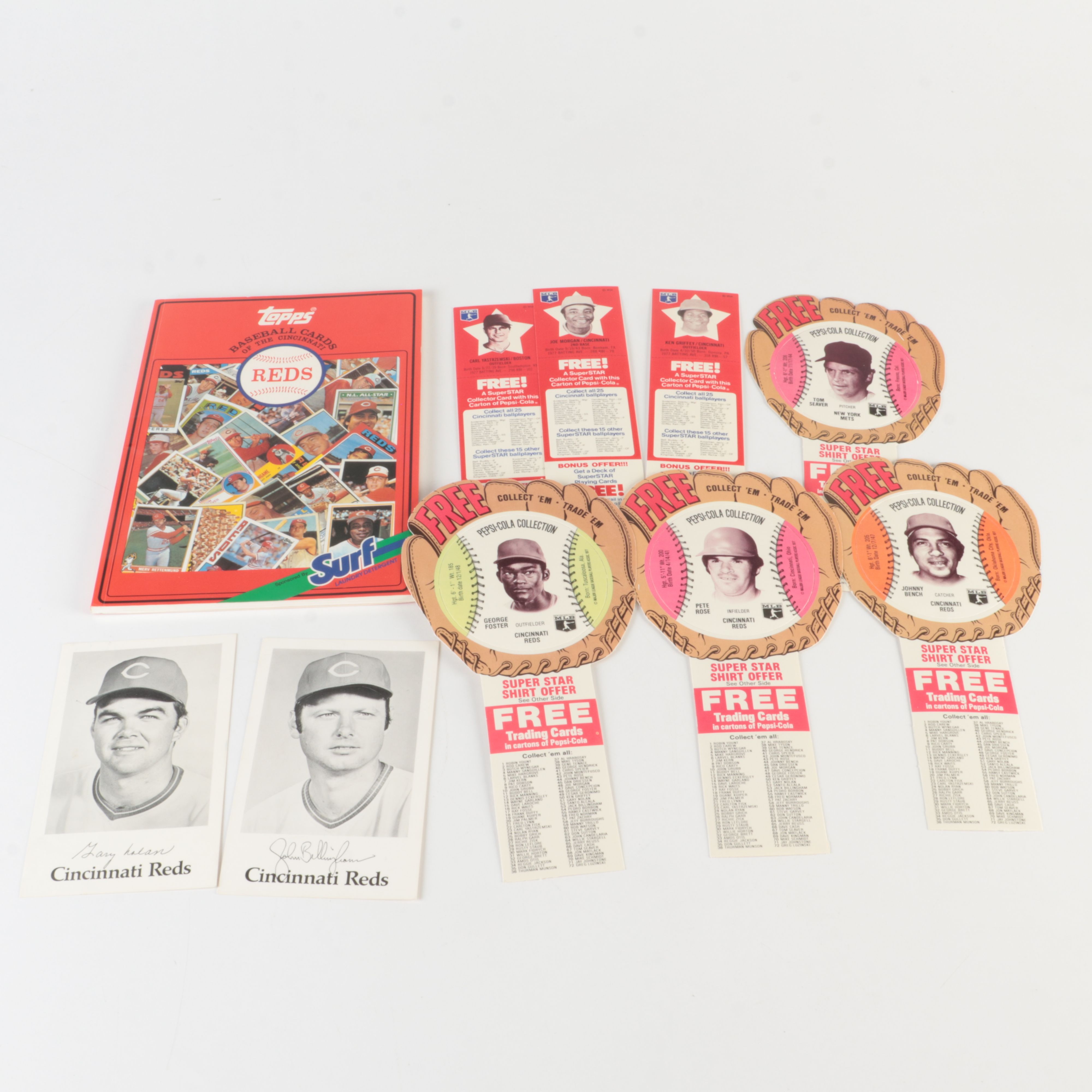 1971 Topps Cincinnati Reds Baseball Cards and Other Reds Memorabilia