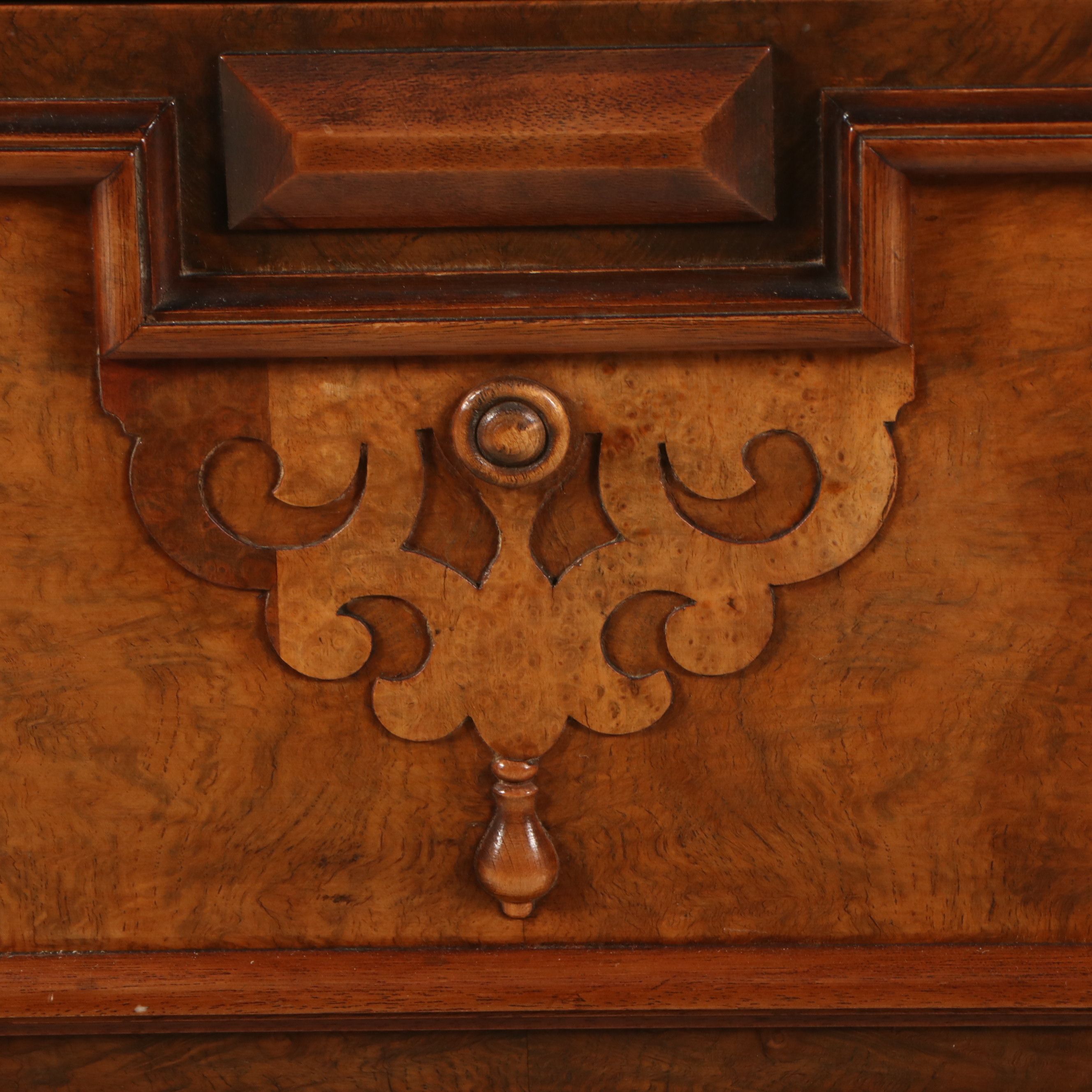 Berkey & Gay Jacobean Style Walnut Sideboard , 1920s
