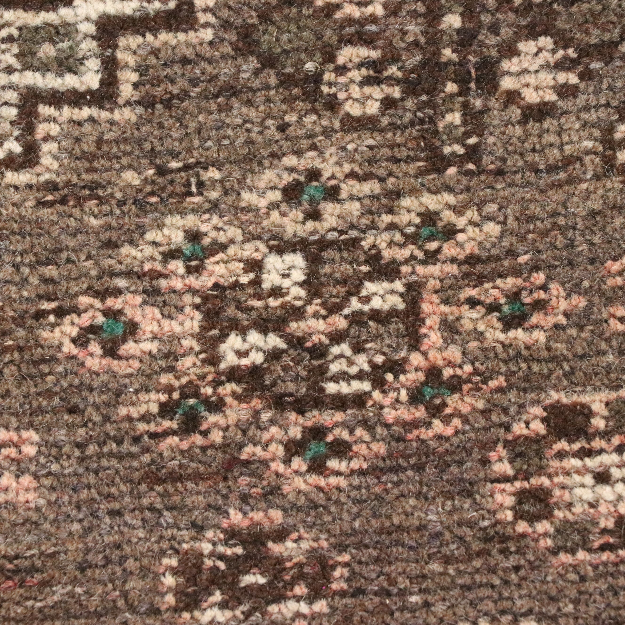 4'4 x 7'7 Hand-Knotted Persian Abadeh Area Rug