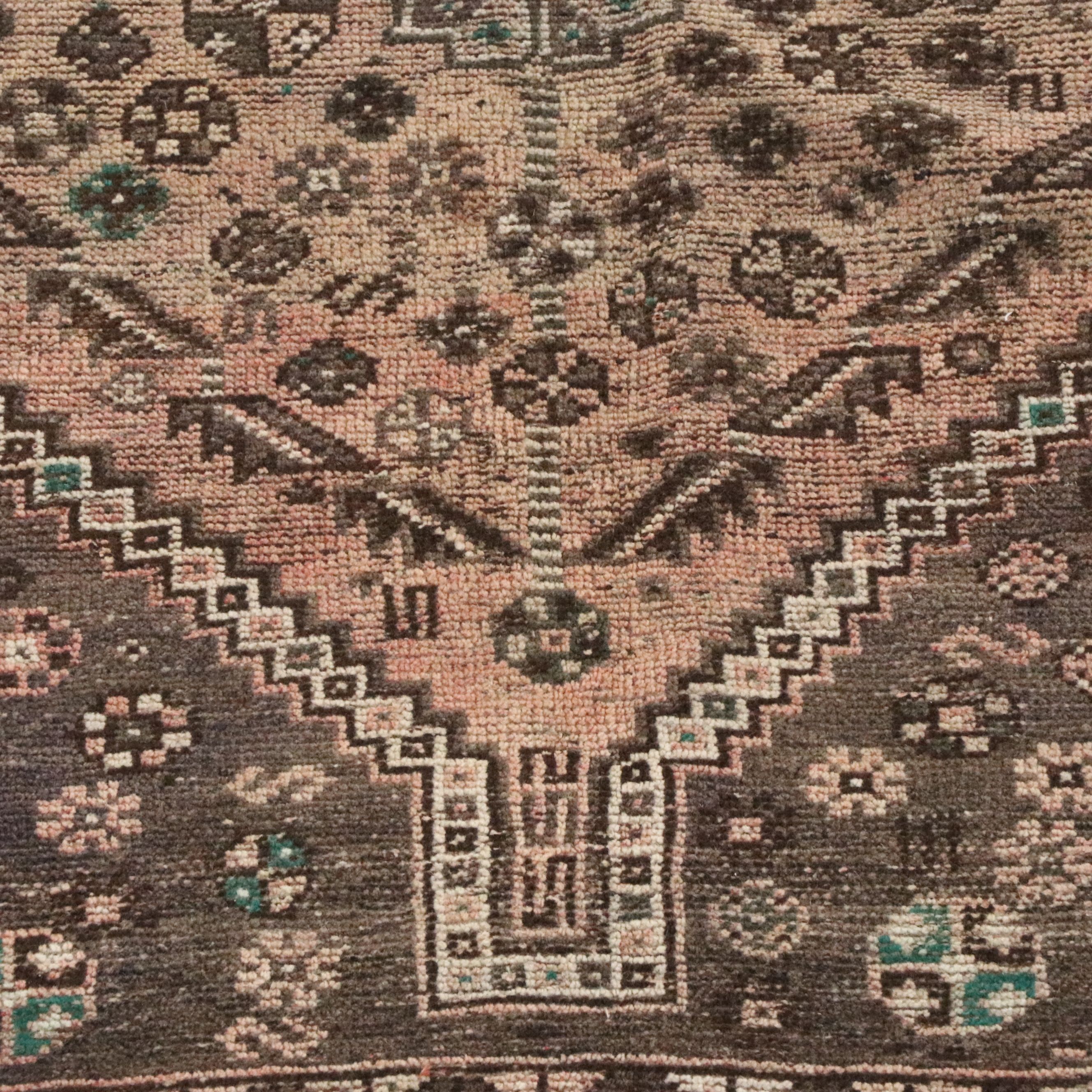 4'4 x 7'7 Hand-Knotted Persian Abadeh Area Rug