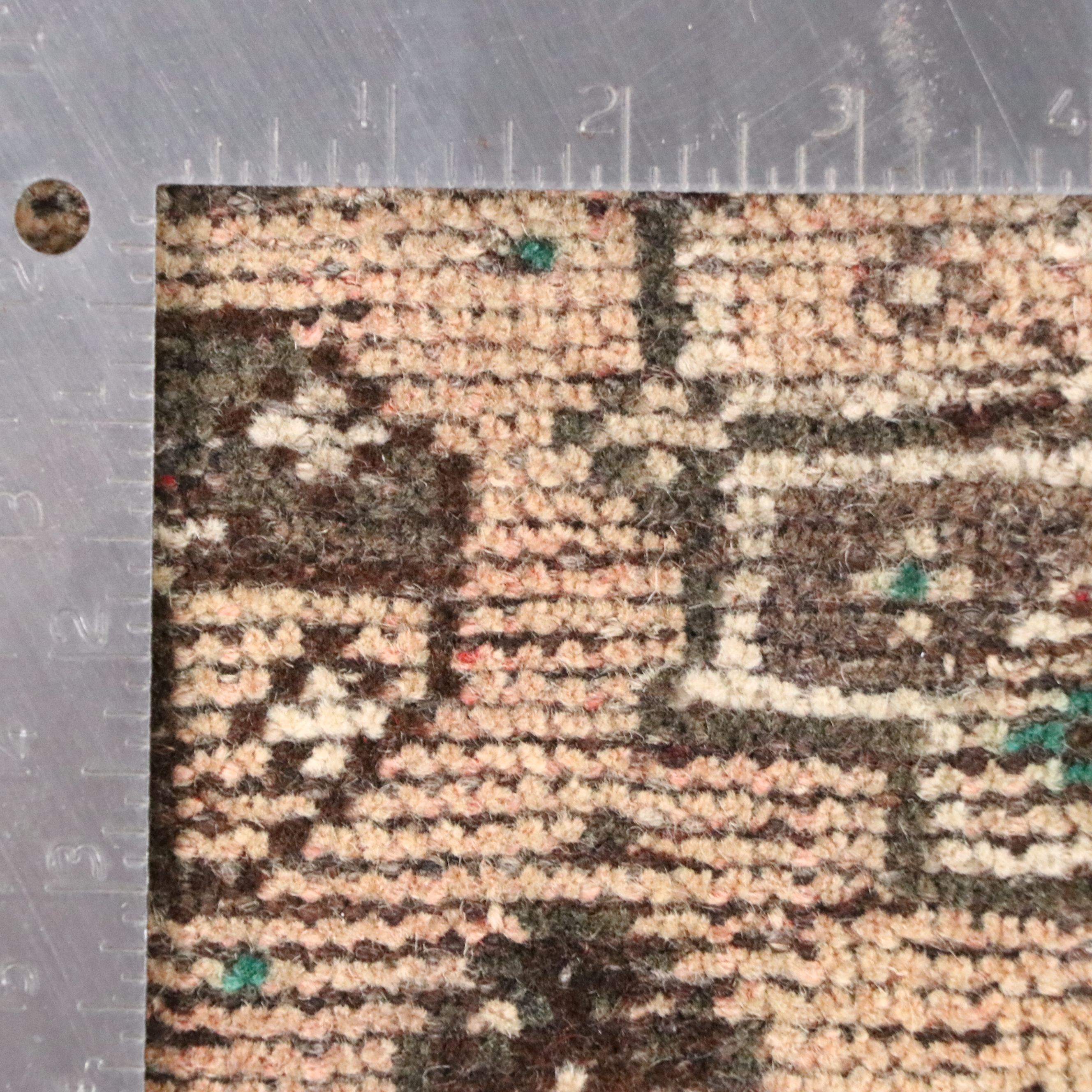 4'4 x 7'7 Hand-Knotted Persian Abadeh Area Rug