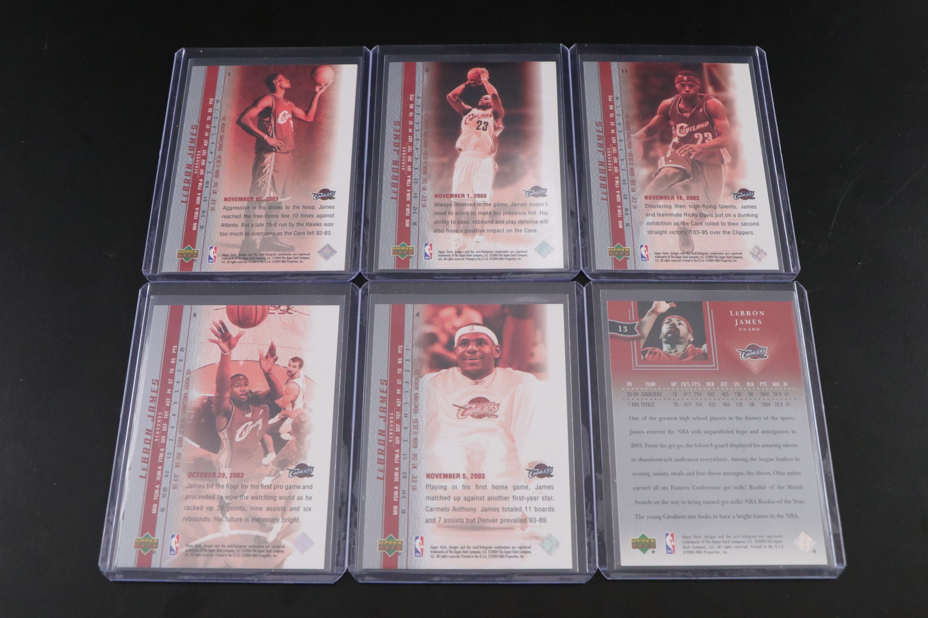 LeBron James NBA Trading Card Collection, 2003–2024