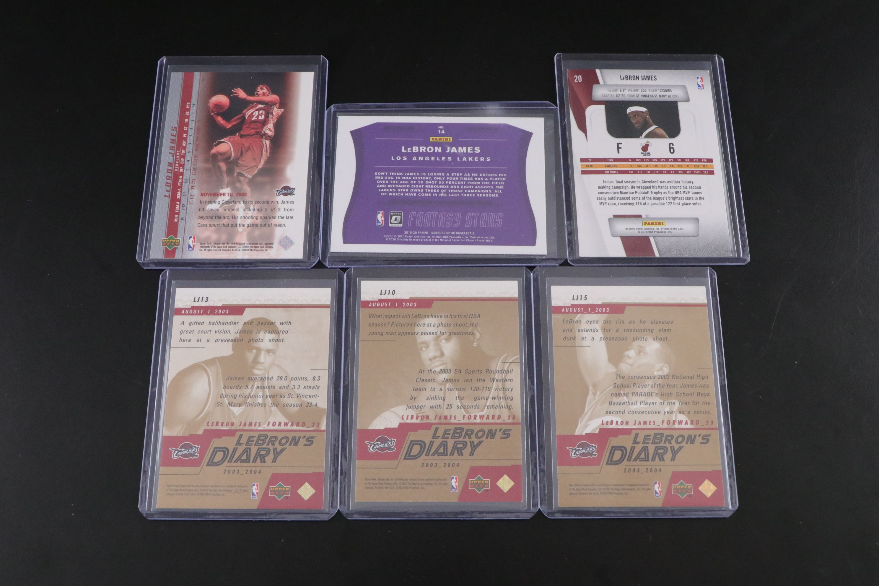 LeBron James NBA Trading Card Collection, 2003–2024