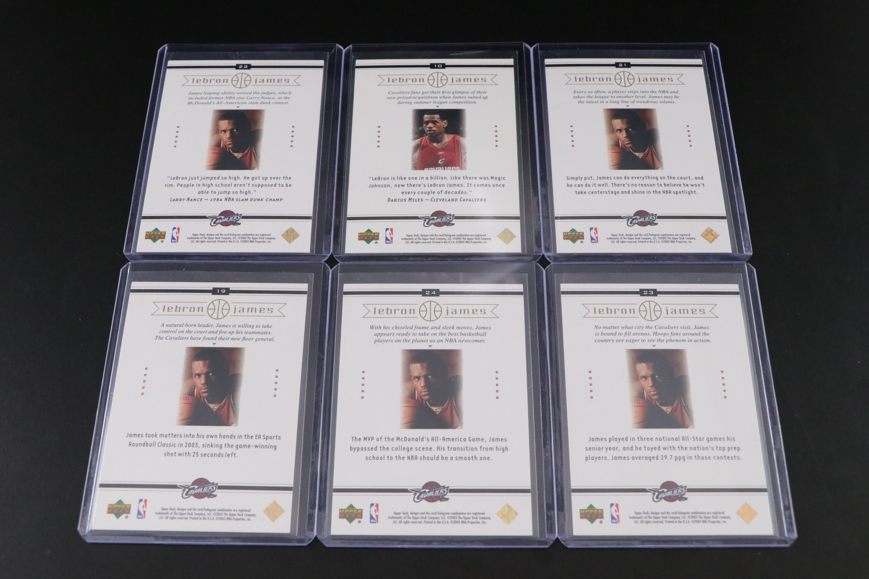 LeBron James NBA Trading Card Collection, 2003–2024