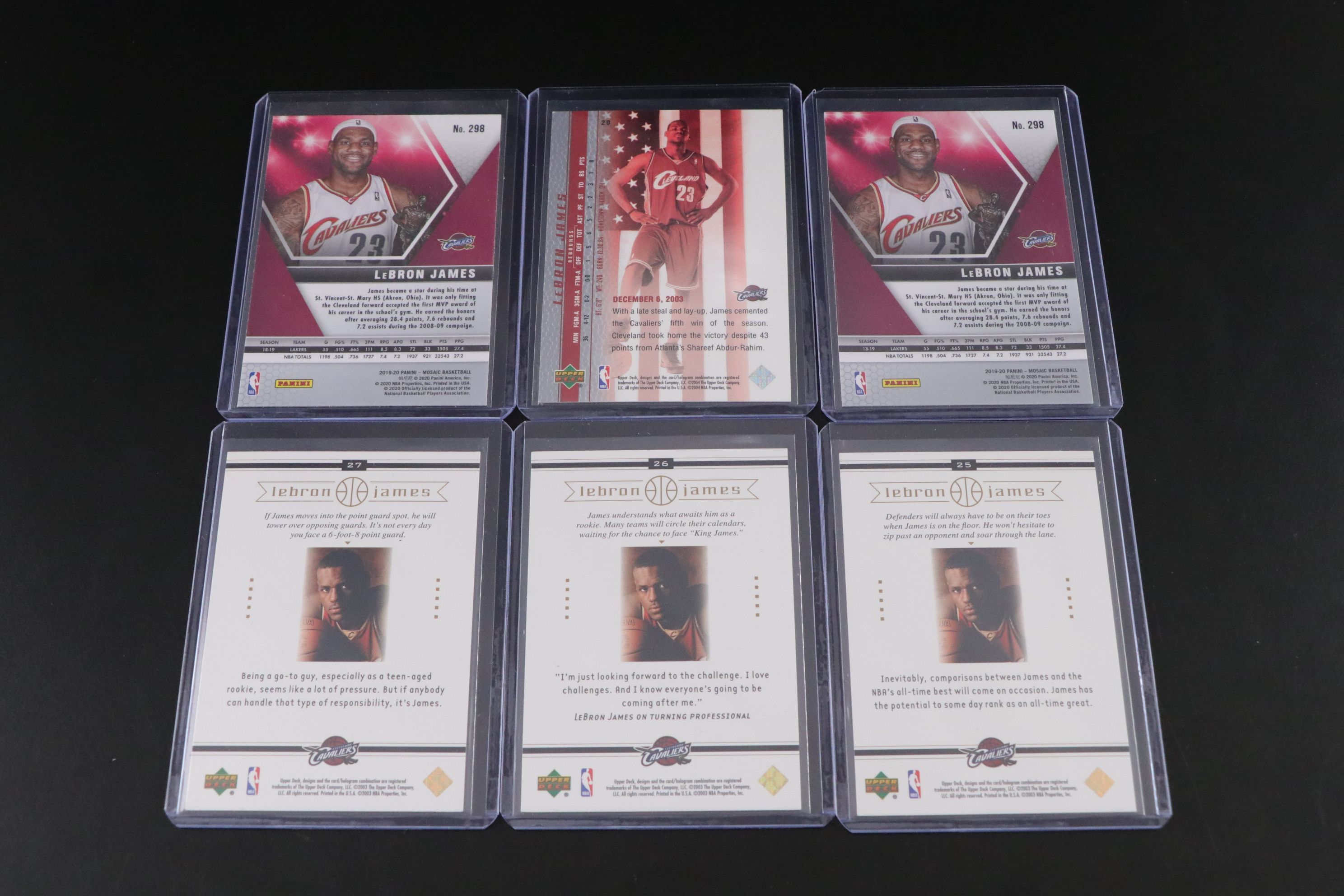 LeBron James NBA Trading Card Collection, 2003–2024