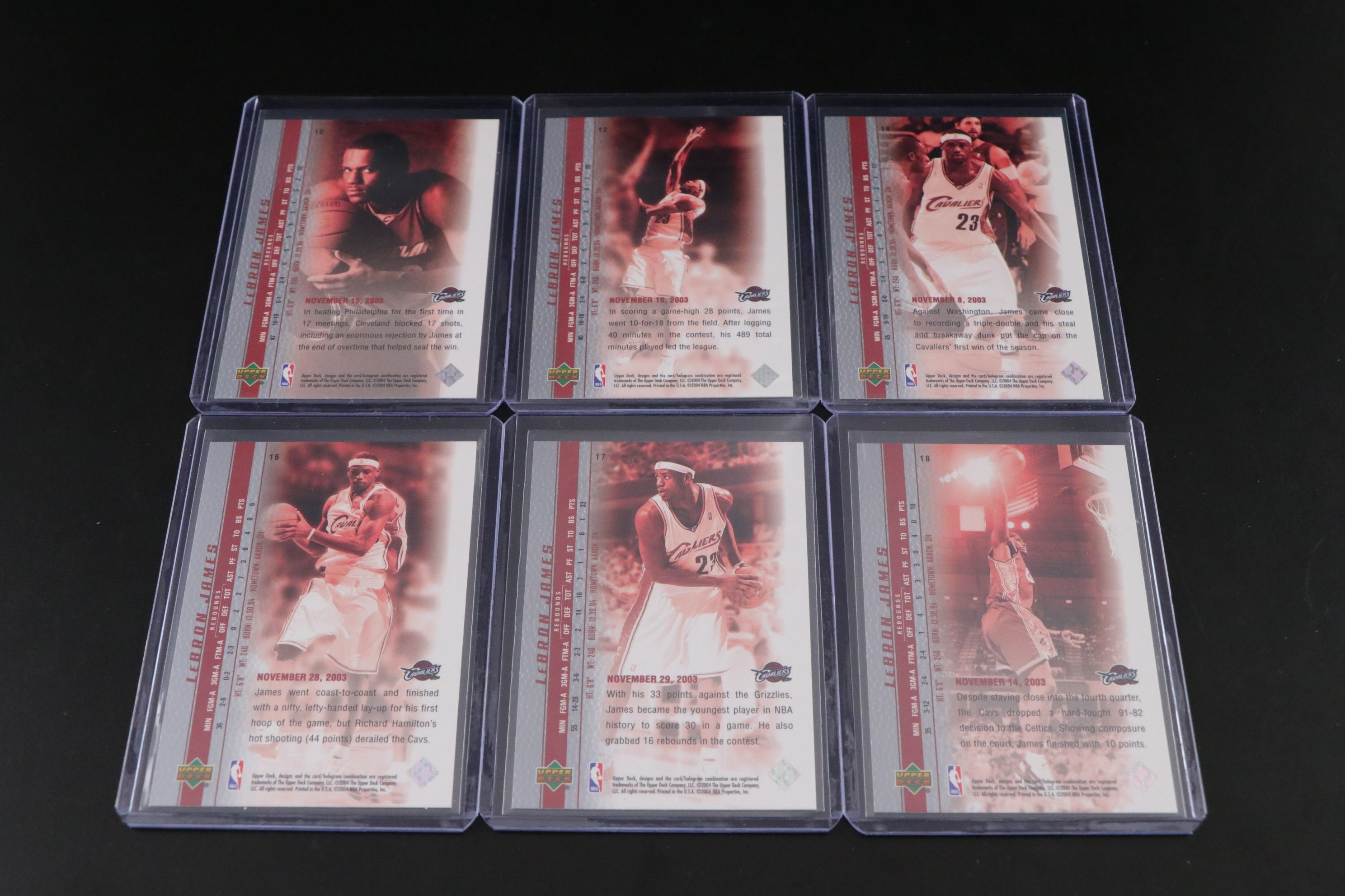 LeBron James NBA Trading Card Collection, 2003–2024
