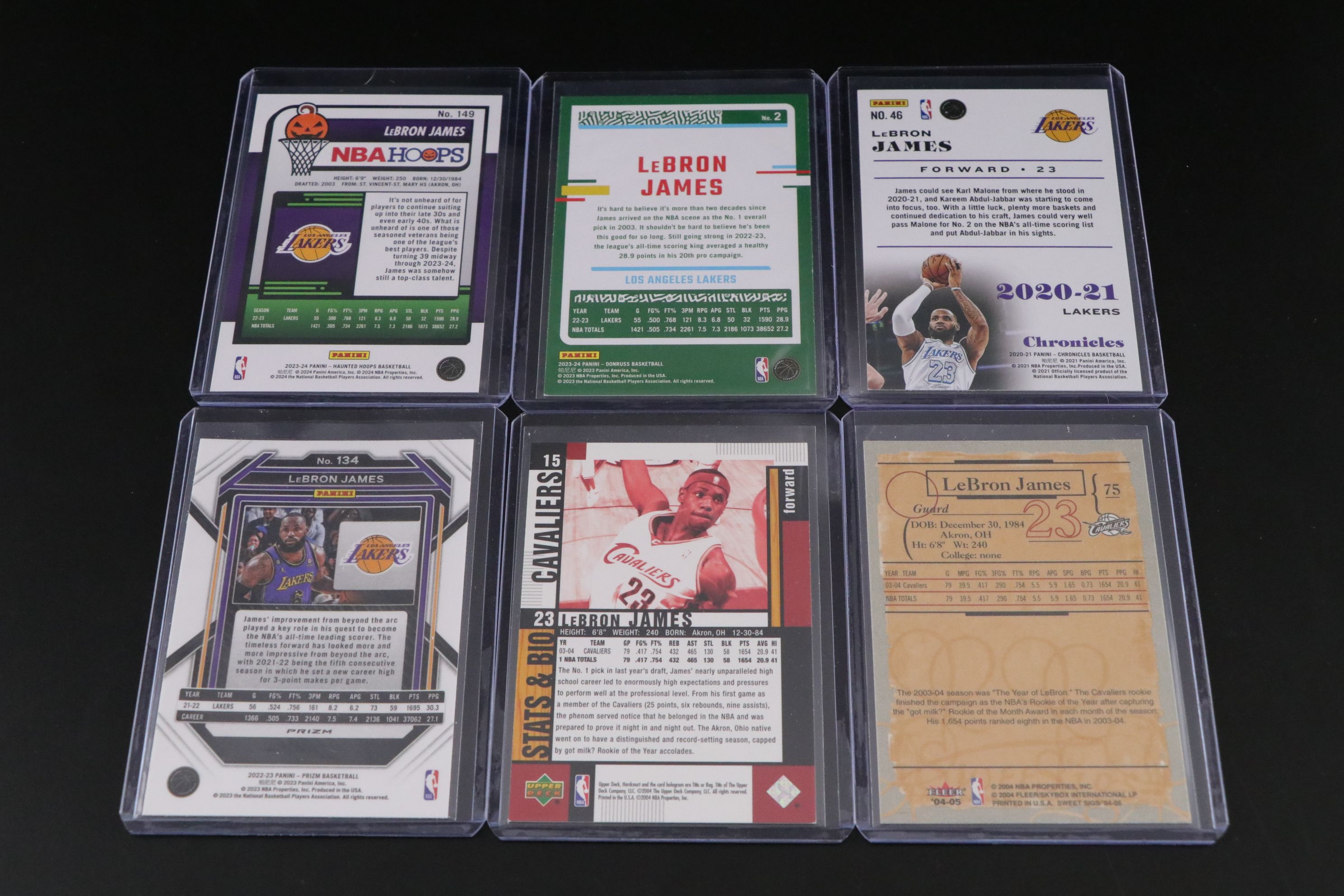 LeBron James NBA Trading Card Collection, 2003–2024