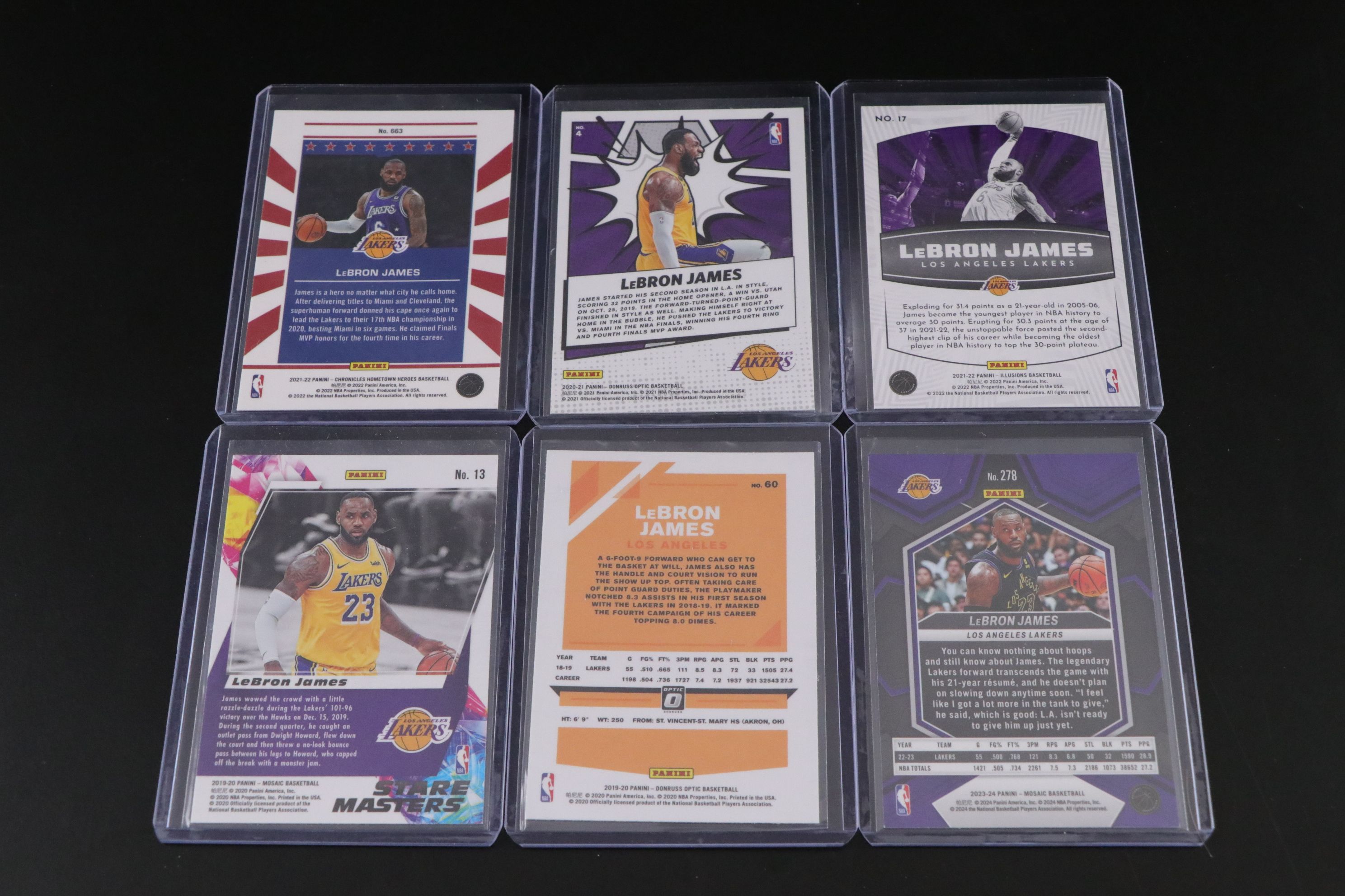 LeBron James NBA Trading Card Collection, 2003–2024