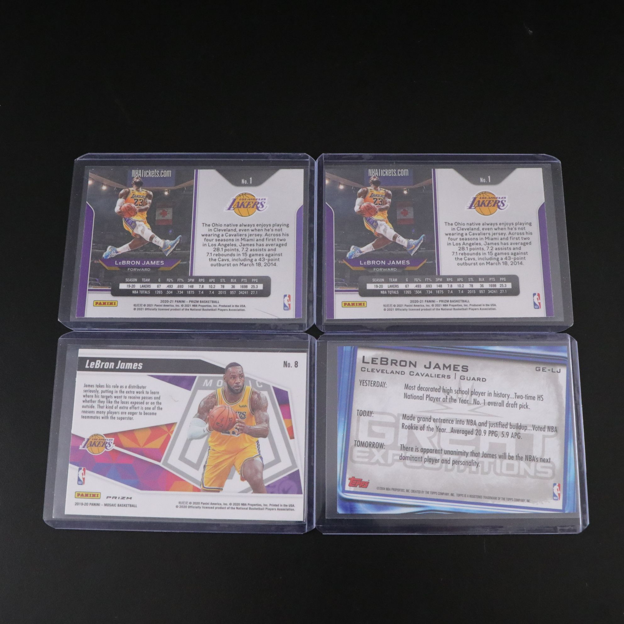 LeBron James NBA Trading Card Collection, 2003–2024