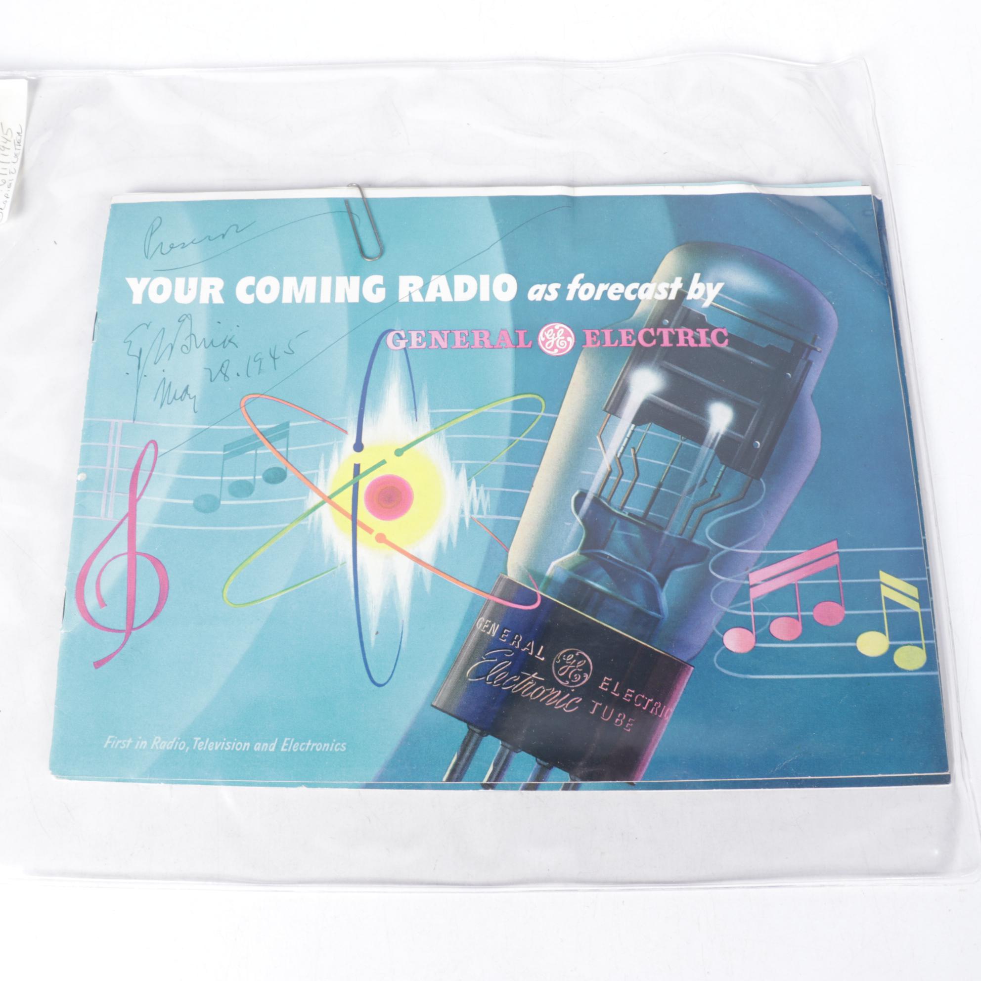 Reginald S. Leister Comedic Book Jackets with General Electric and More Catalogs