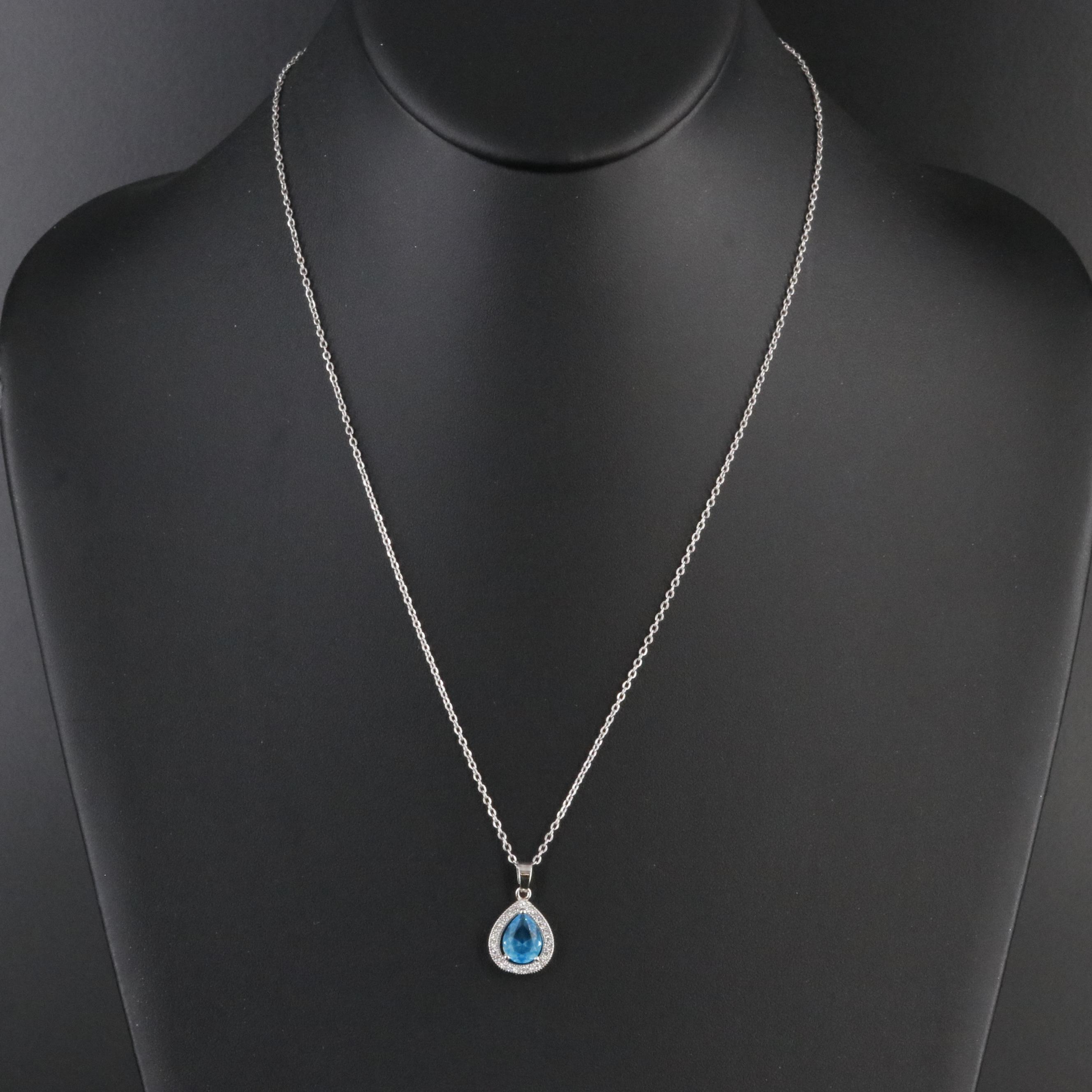 CZ Pendant Necklace