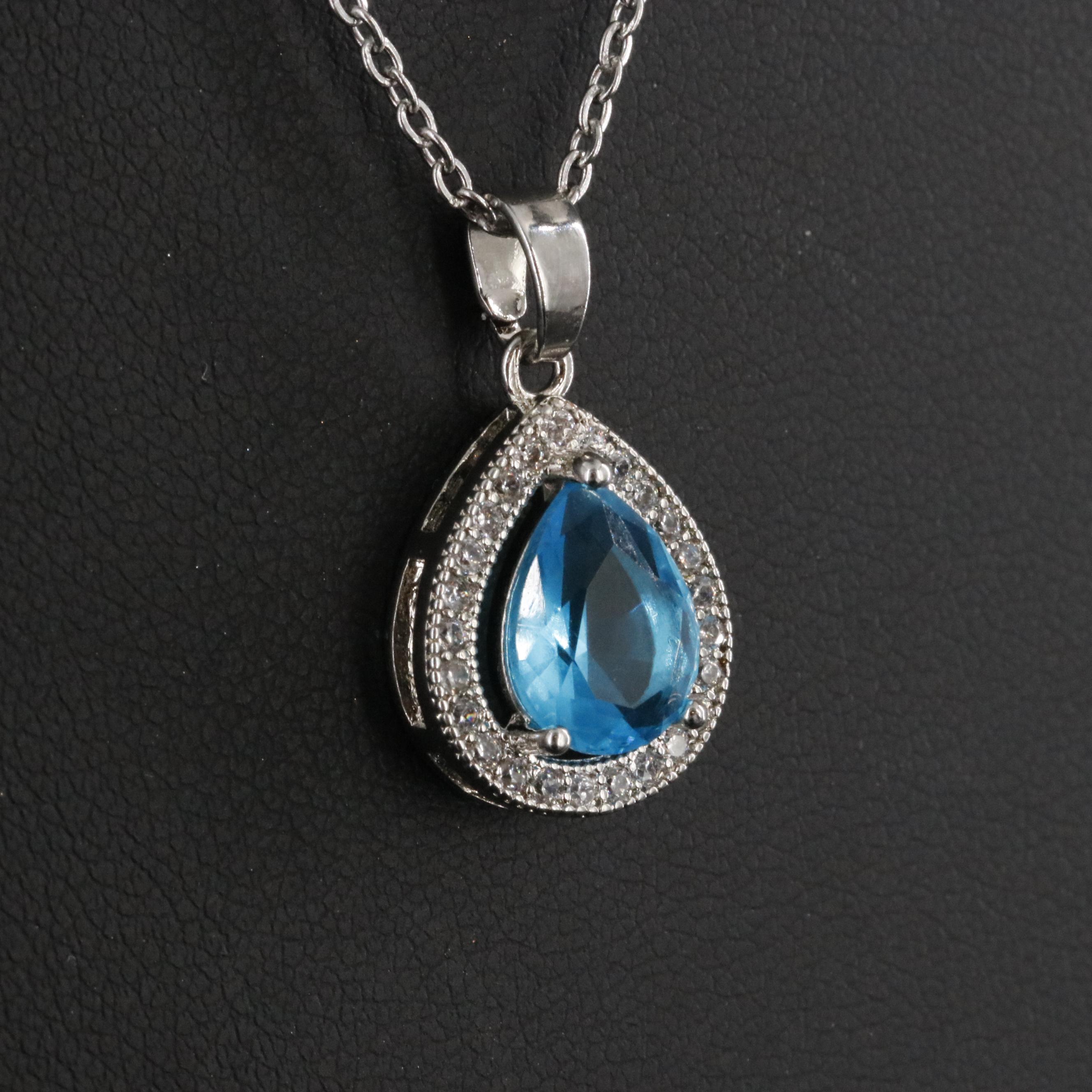 CZ Pendant Necklace