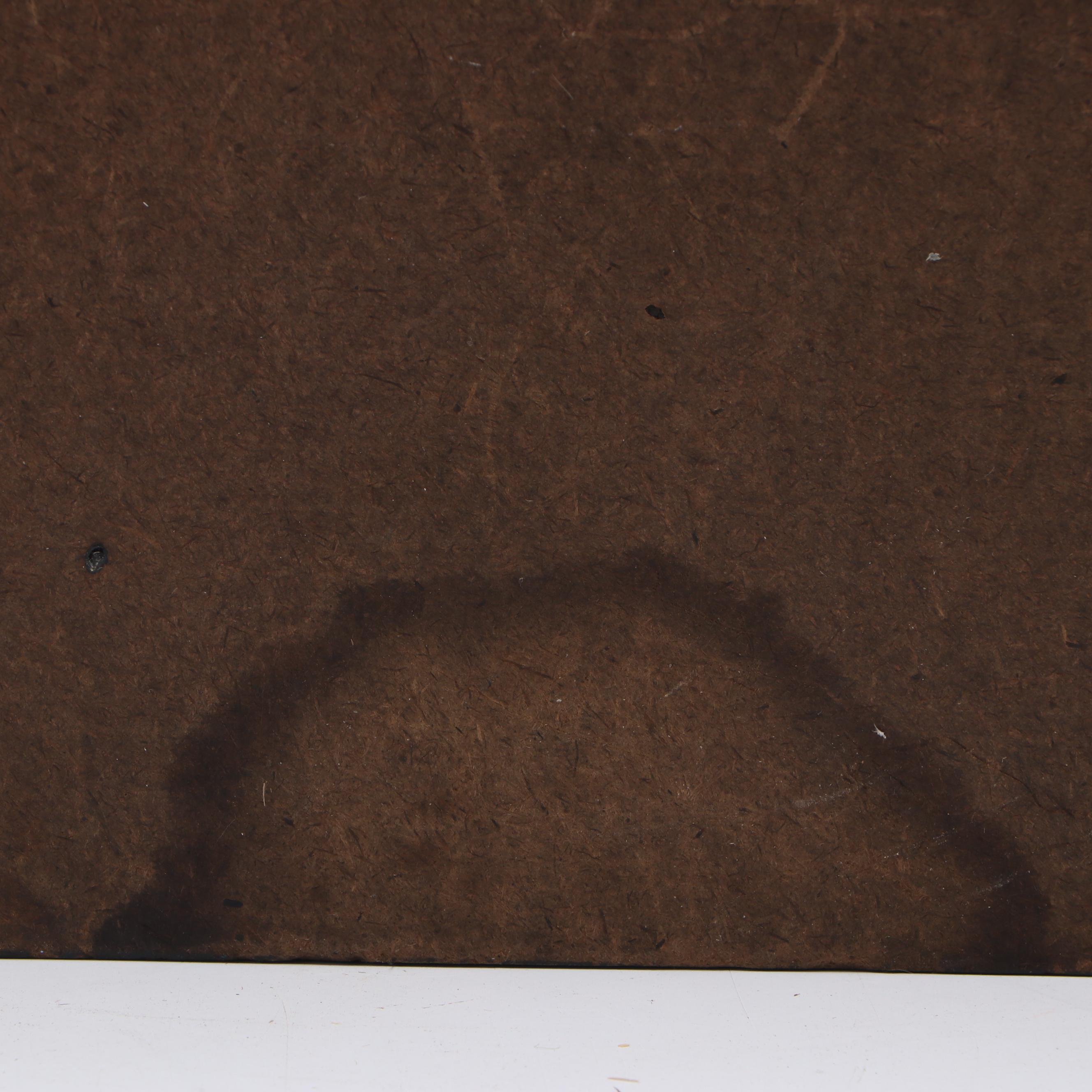 Foster Black Wooden Advertising Store Display, Early to Mid-20th Century