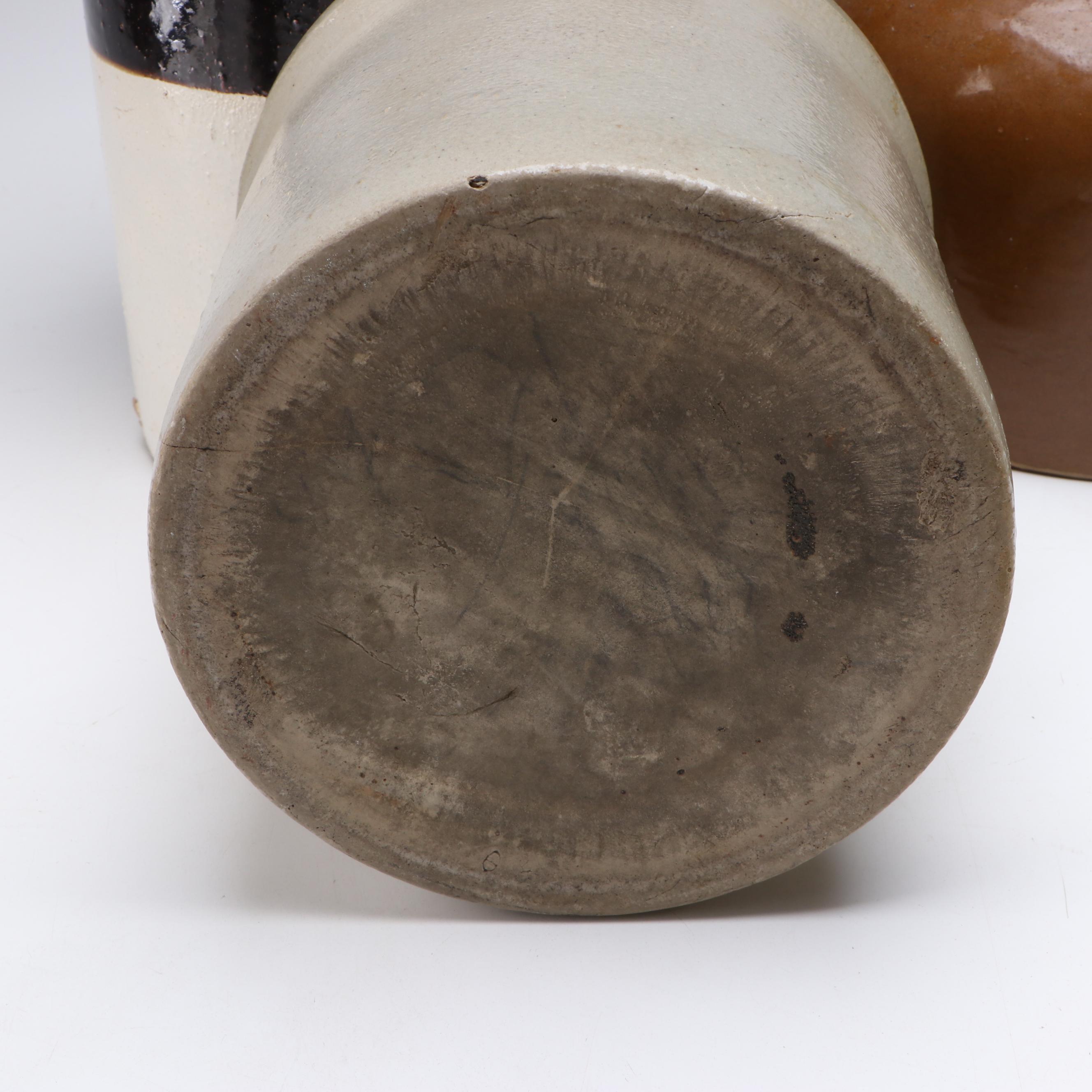 Robinson Ransbottom with Other Ceramic Bowls and Crocks