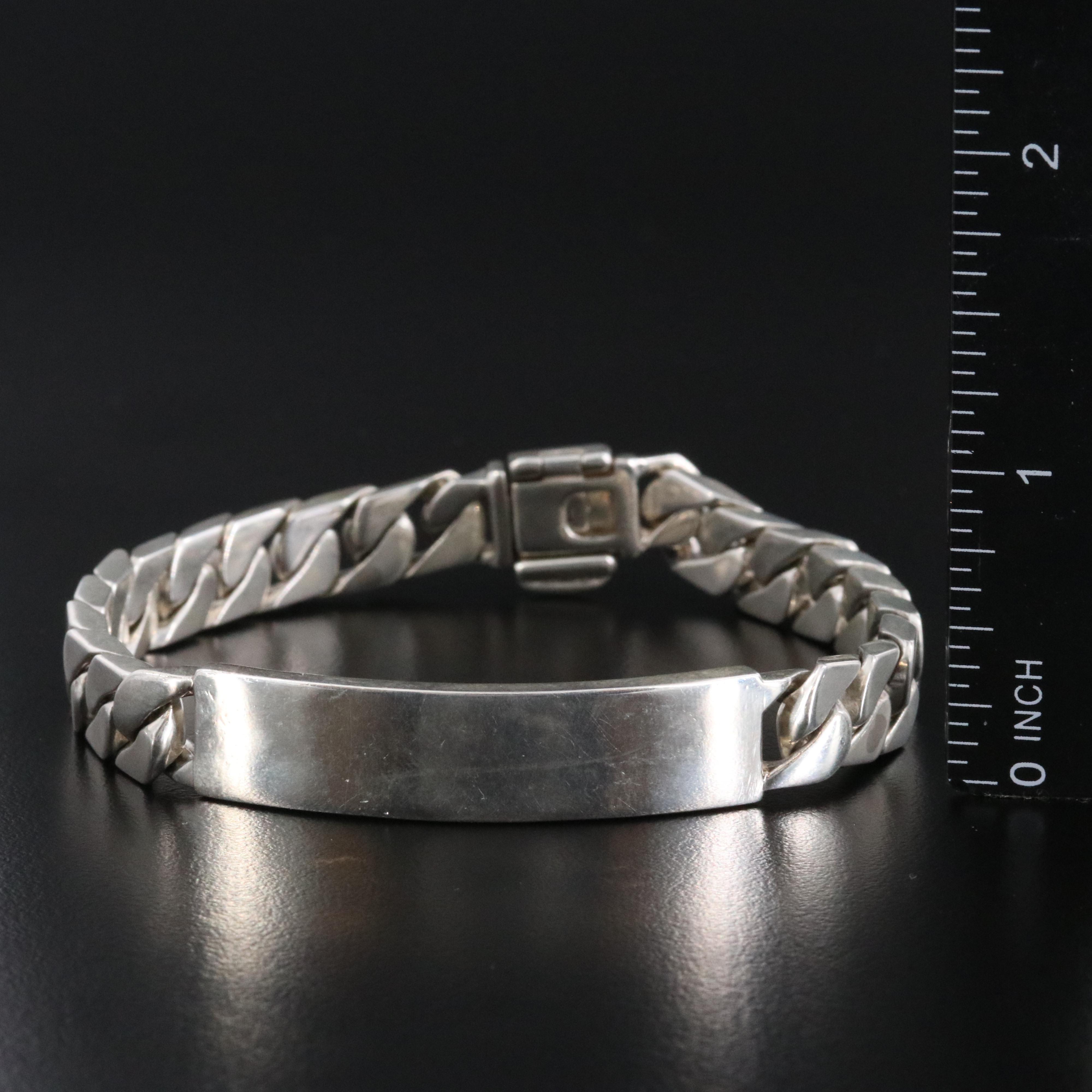 Tiffany & Co. Sterling ID Bracelet