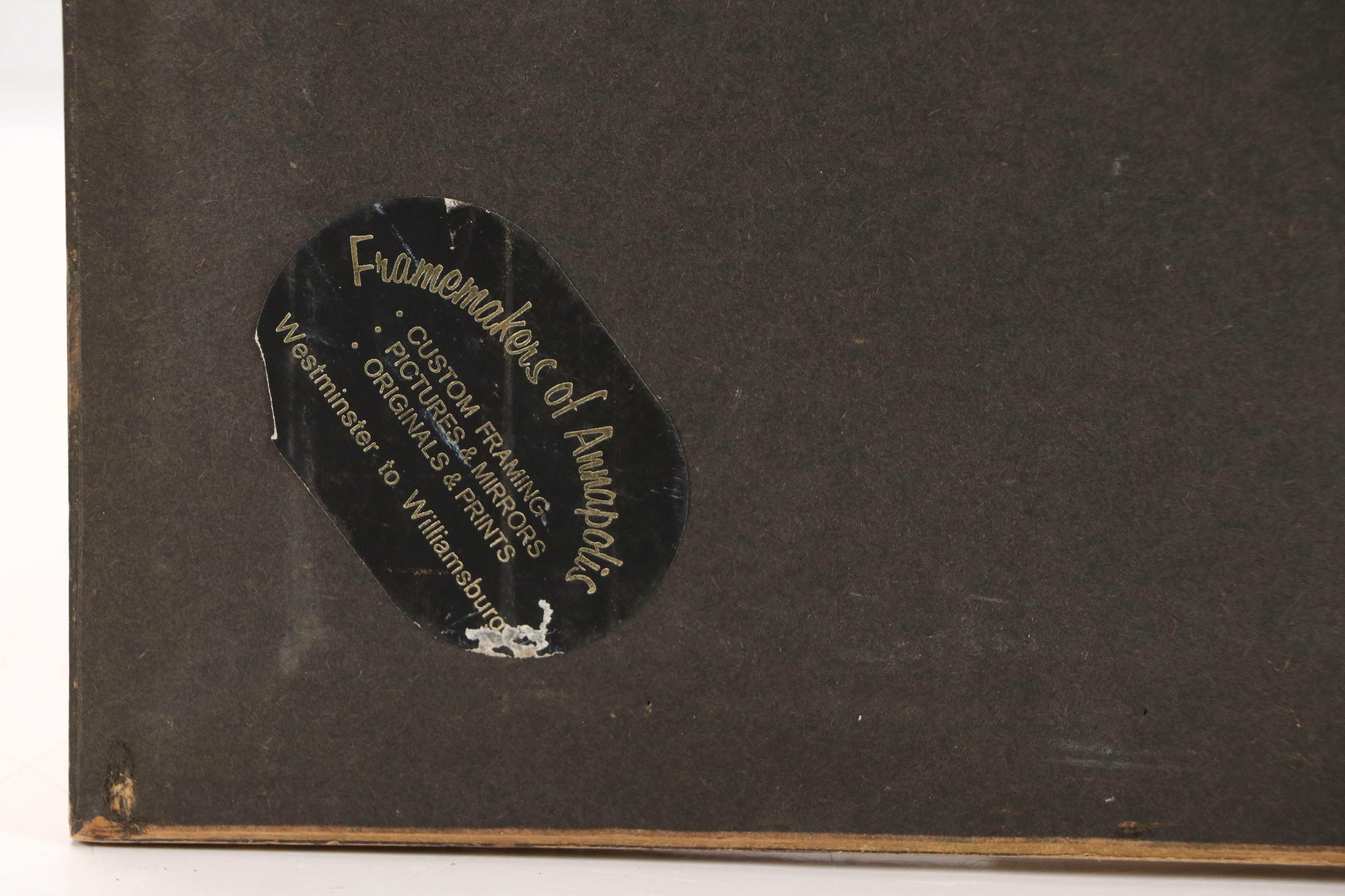 Paul Geissler Hand-Colored Etching "Rothenburg ob der Tauber," 20th Century