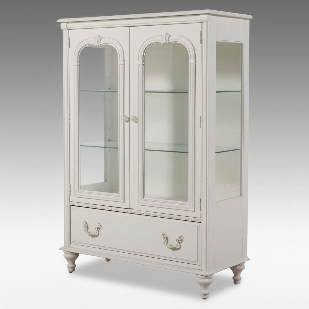 Stanley Painted Illuminated Display Cabinet