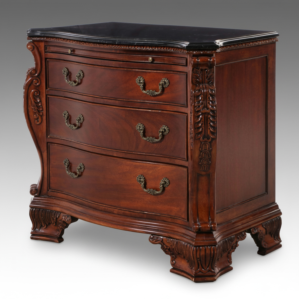 George III Style Three-Drawer Chest