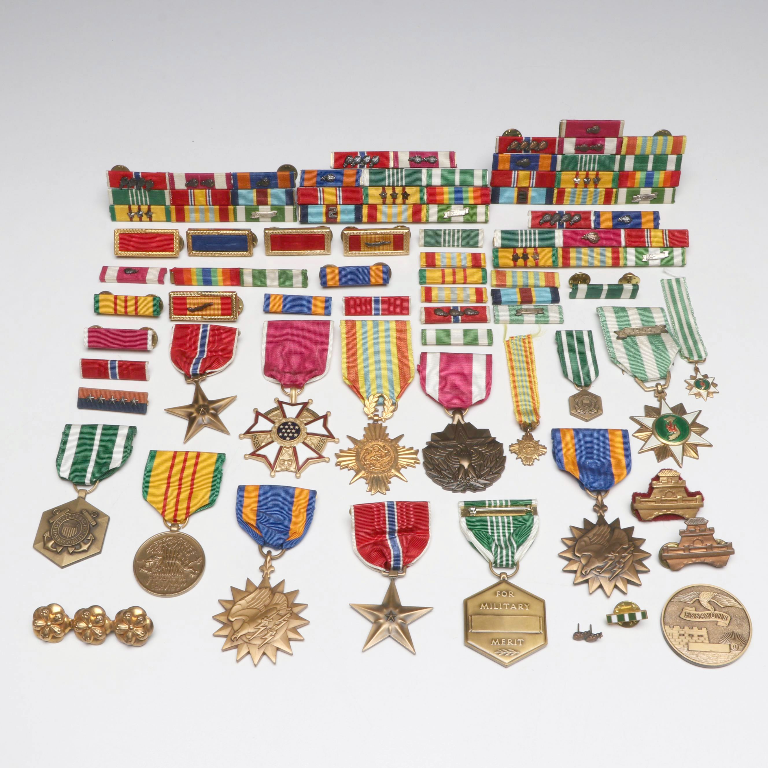 Vietnam War Ribbons and Medals, Mid to Late 20th Century
