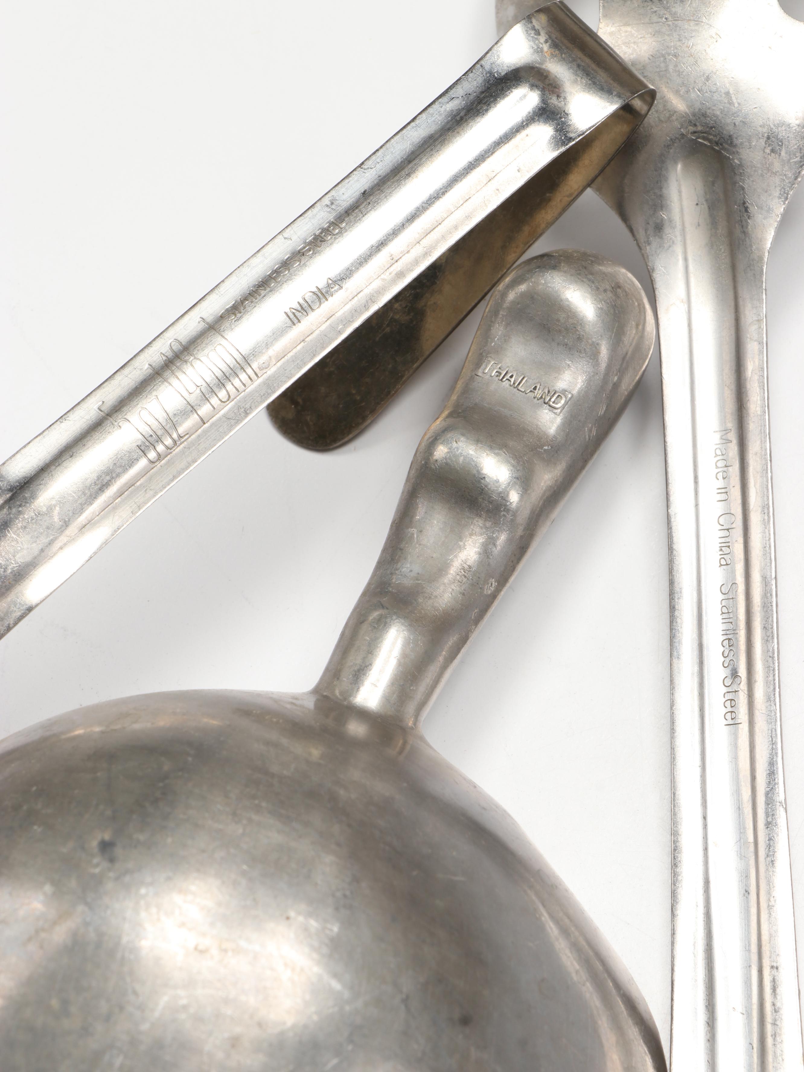 Professional Stainless Steel Kitchenware with "Love Brunch" Cookbook