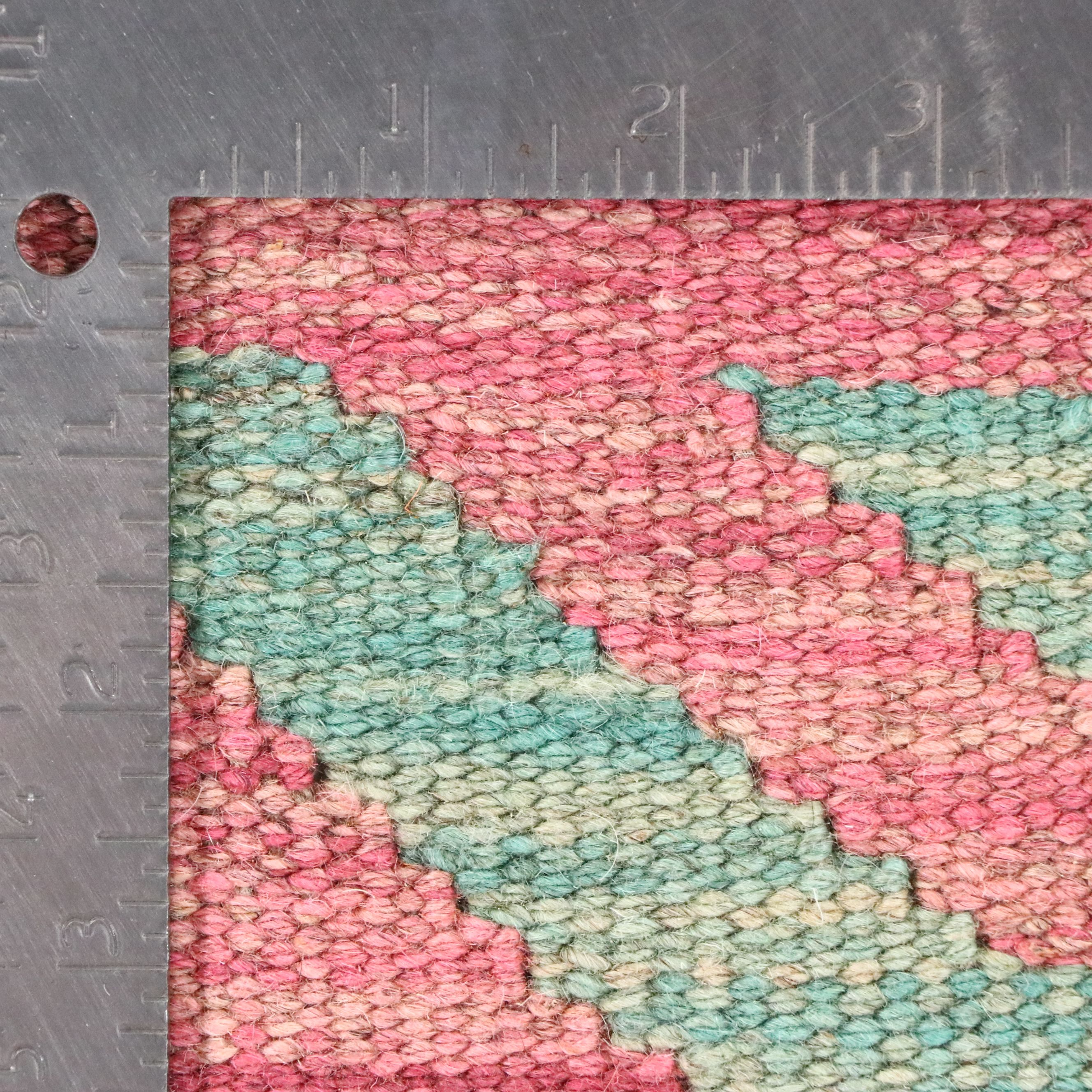 5' x 6'10 Handwoven Pakistani Kilim Area Rug