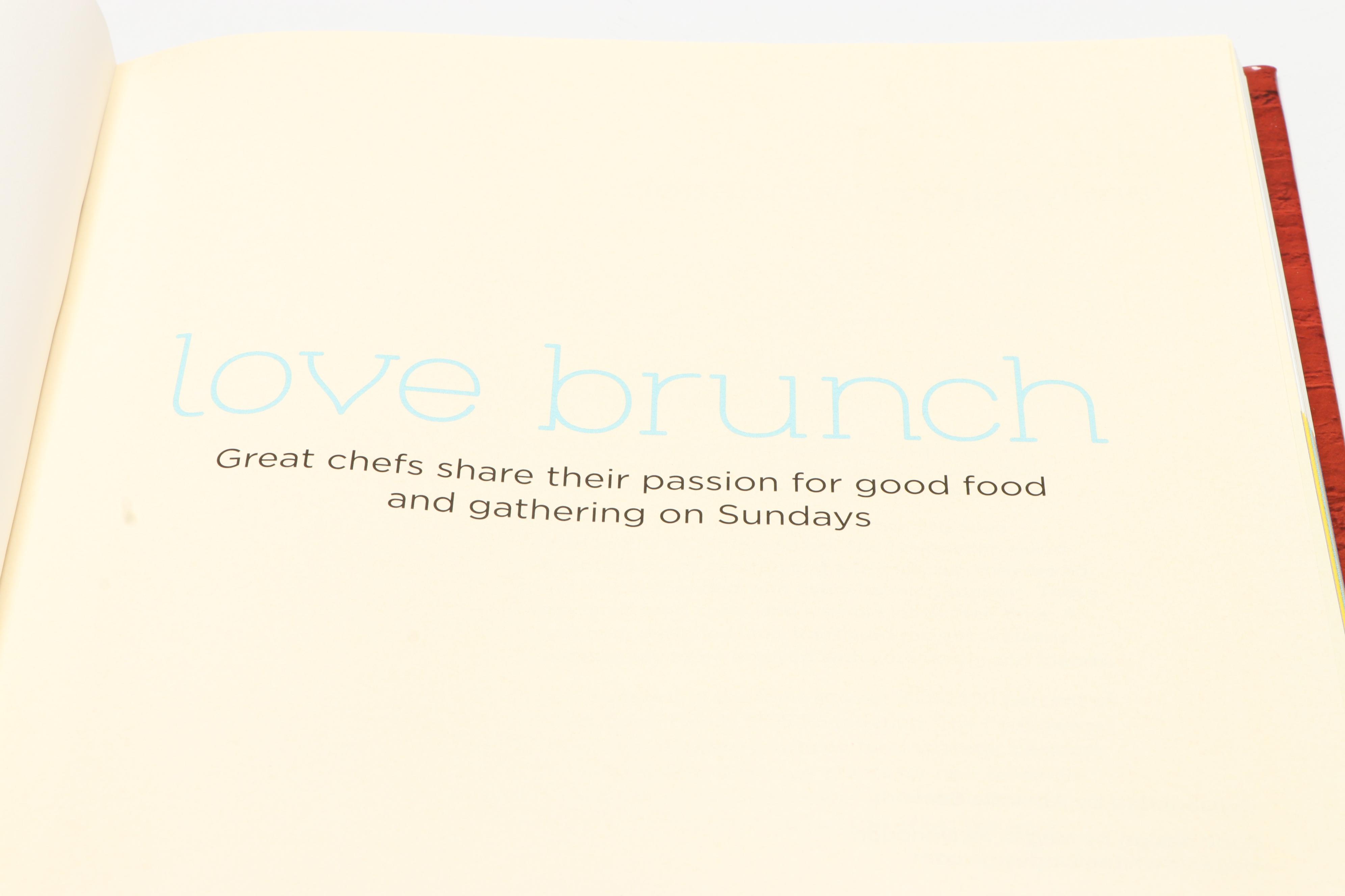 Professional Stainless Steel Kitchenware with "Love Brunch" Cookbook
