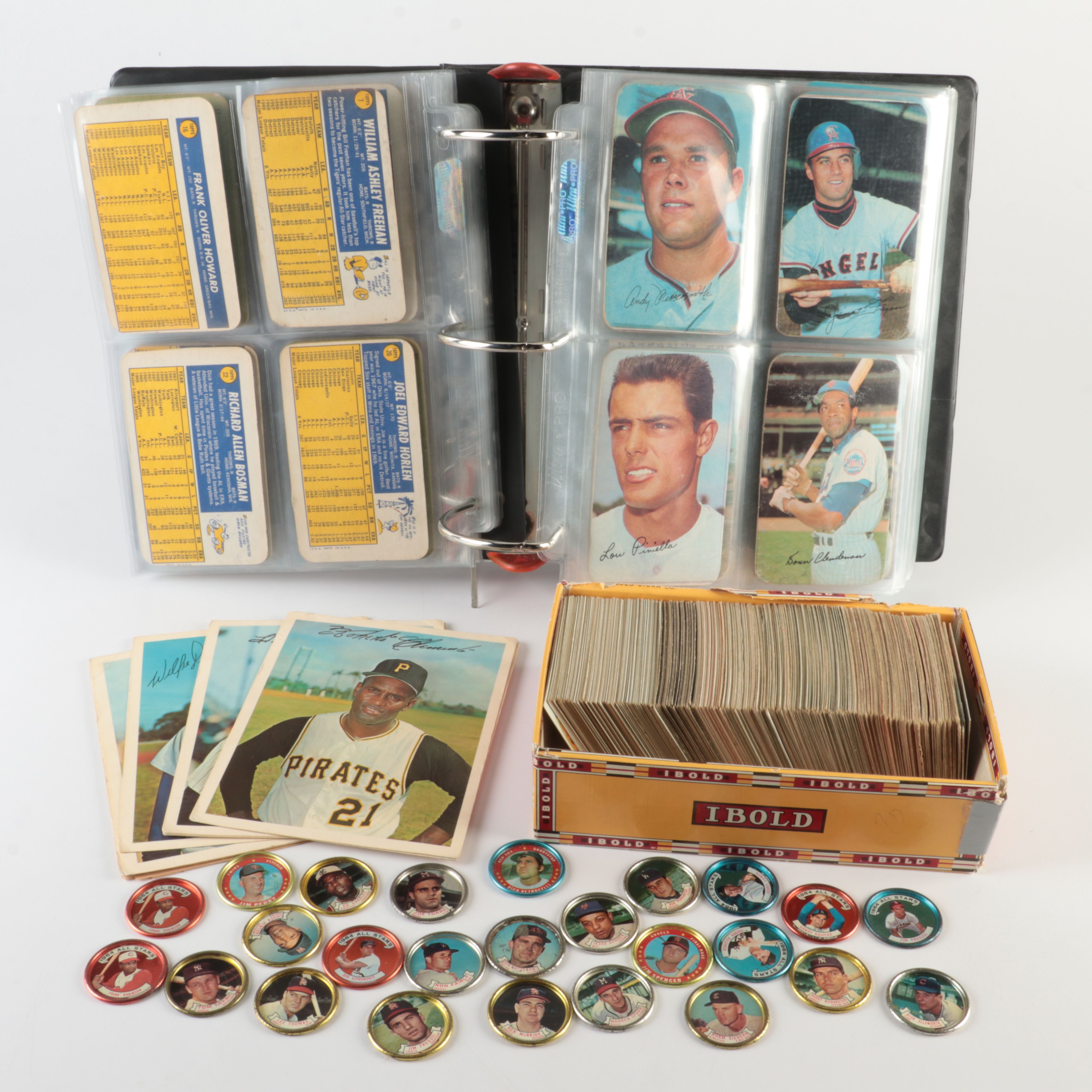 Vintage Collection of 1960s to 1970s Baseball Cards, Unusual Topps Sets