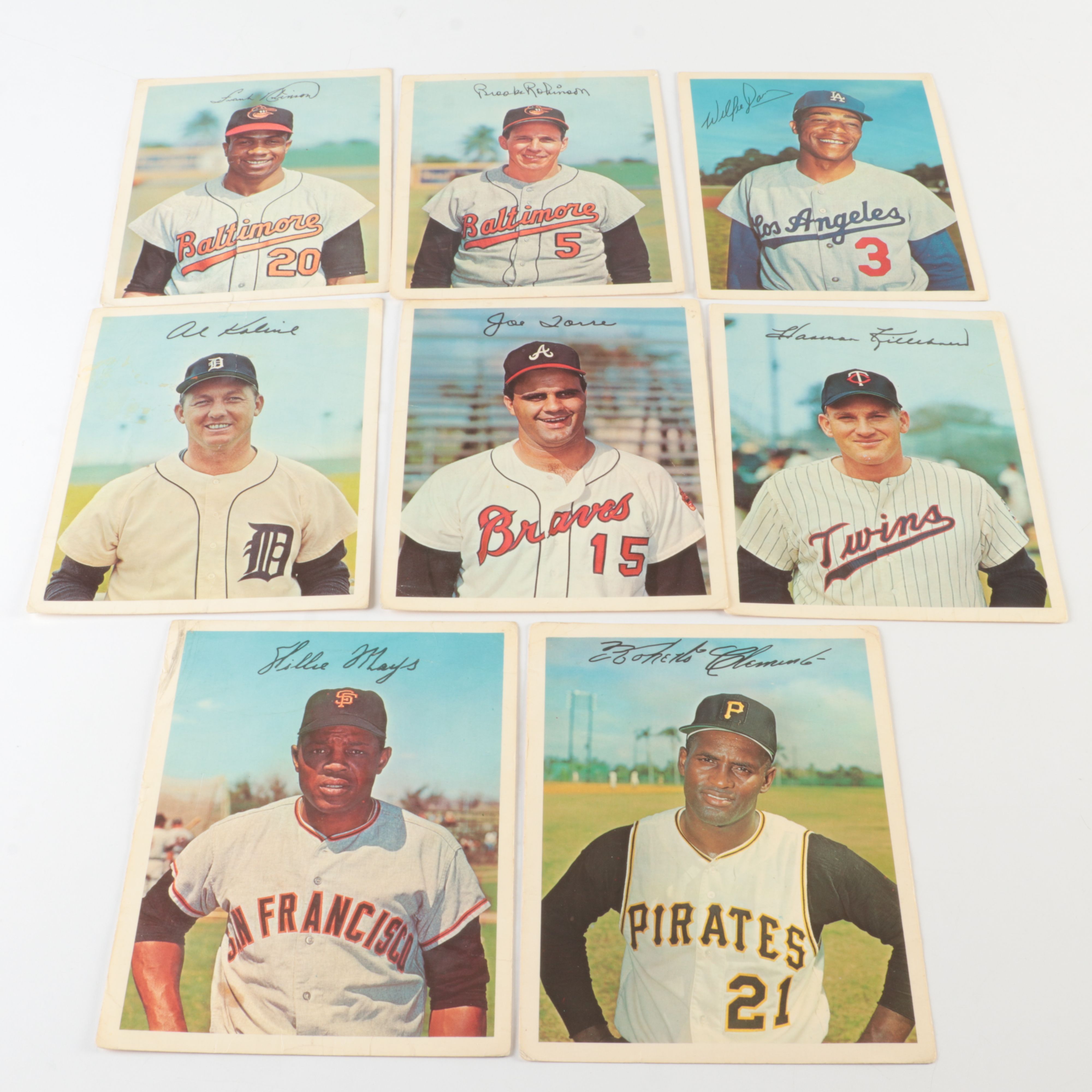 Vintage Collection of 1960s to 1970s Baseball Cards, Unusual Topps Sets