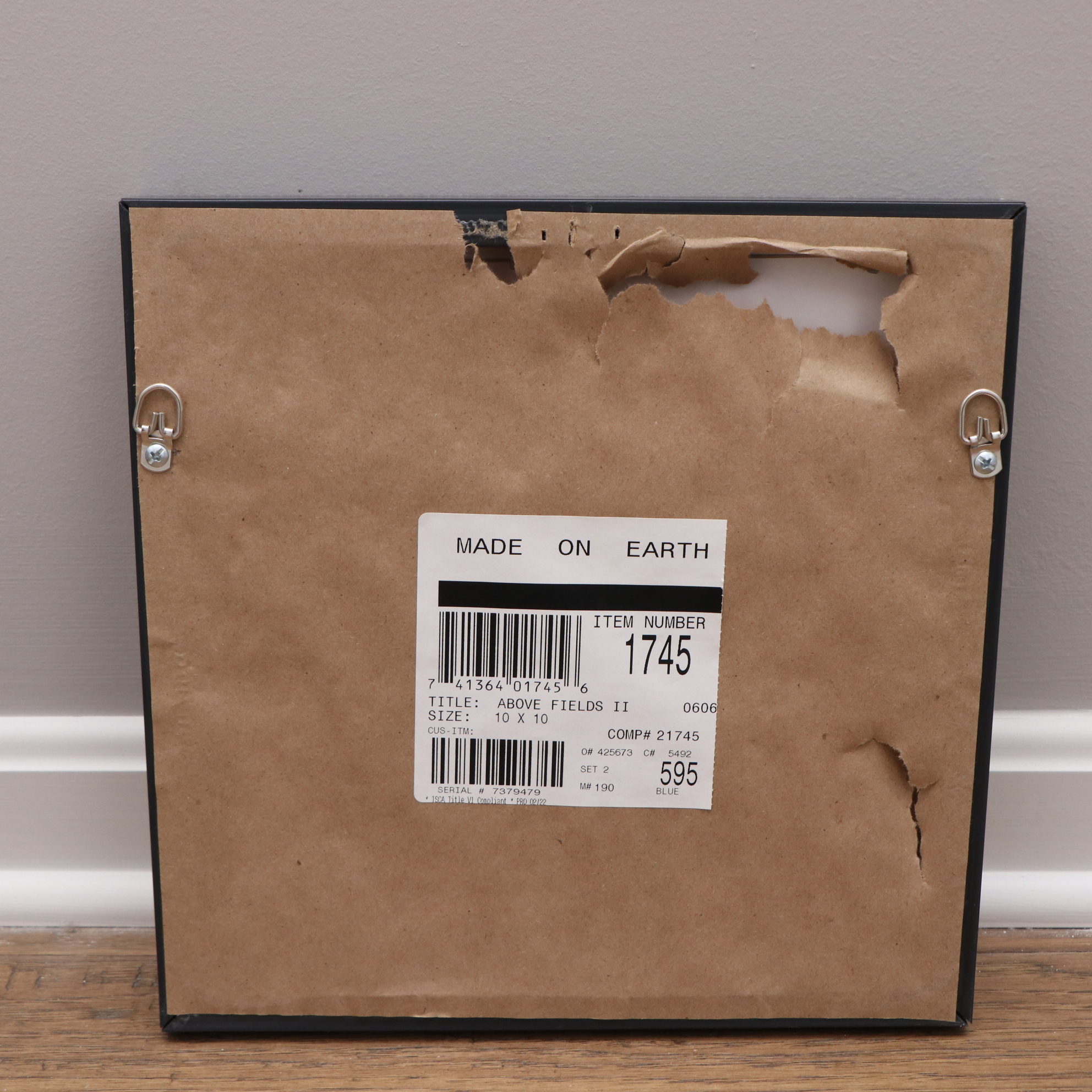 Made on Earth "Above Fields I" and "Above Fields II" Offset Lithograph Prints