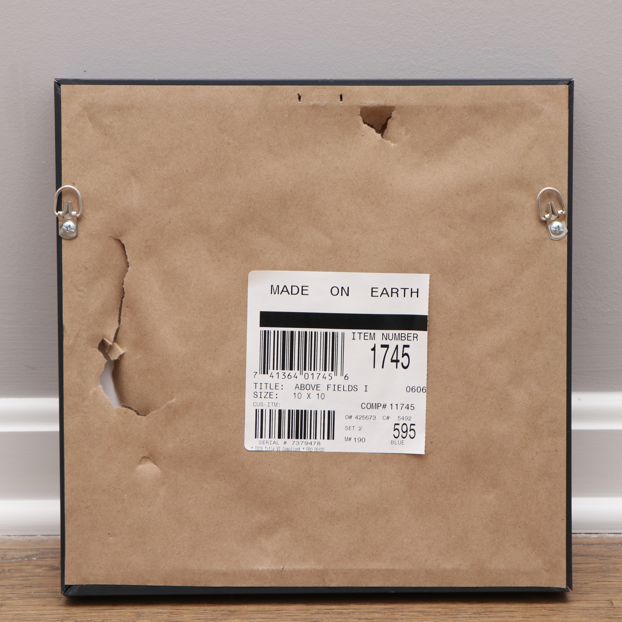 Made on Earth "Above Fields I" and "Above Fields II" Offset Lithograph Prints