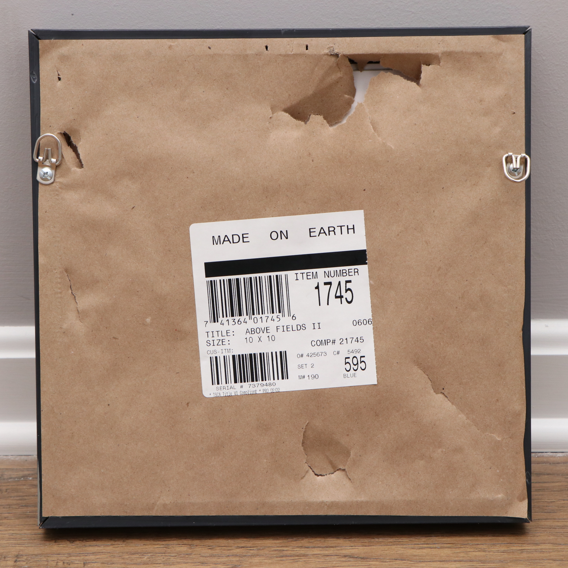 Made on Earth "Above Fields I" and "Above Fields II" Offset Lithograph Prints