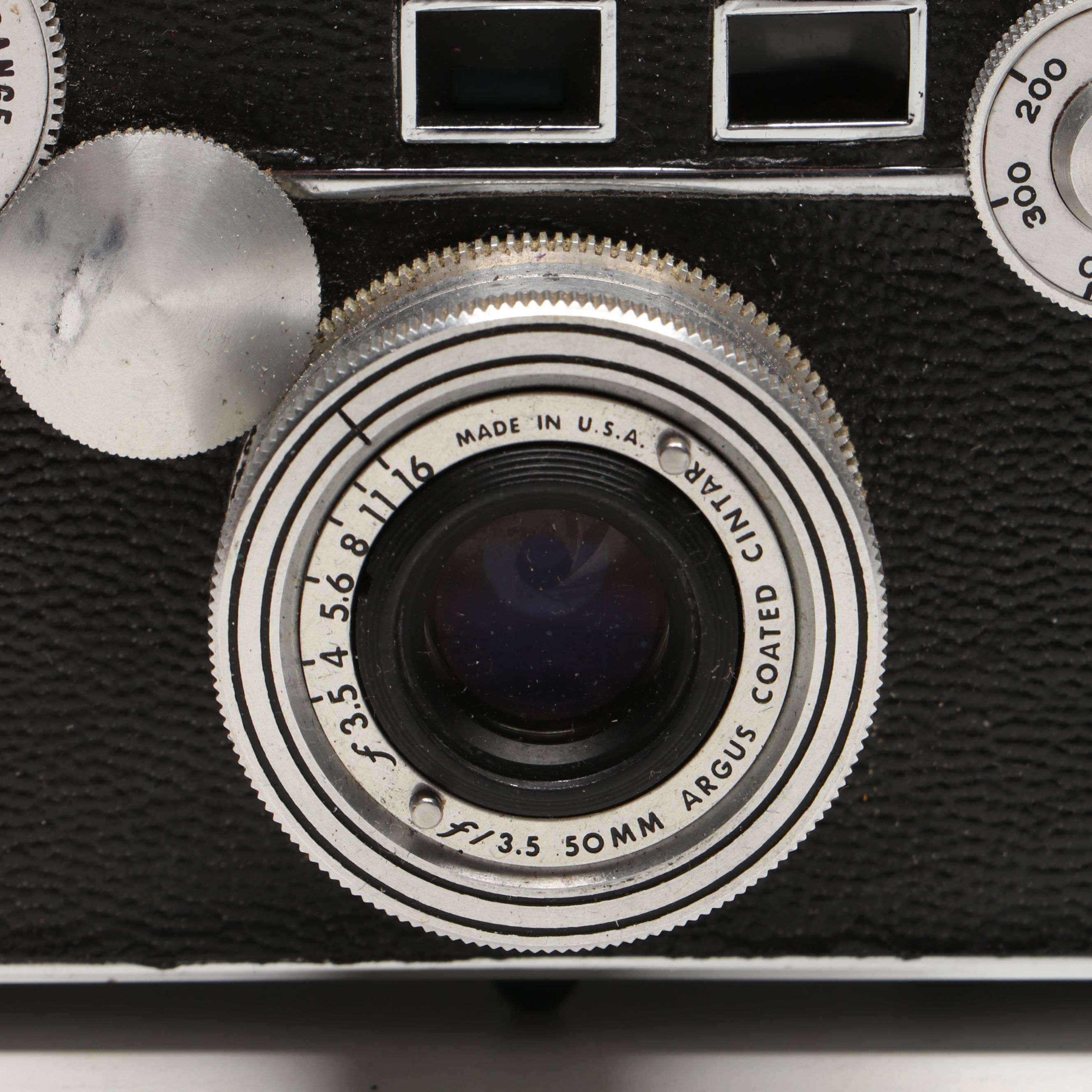 Edixa Reflex-B and Argus Cameras with Accessories, Mid-20th Century