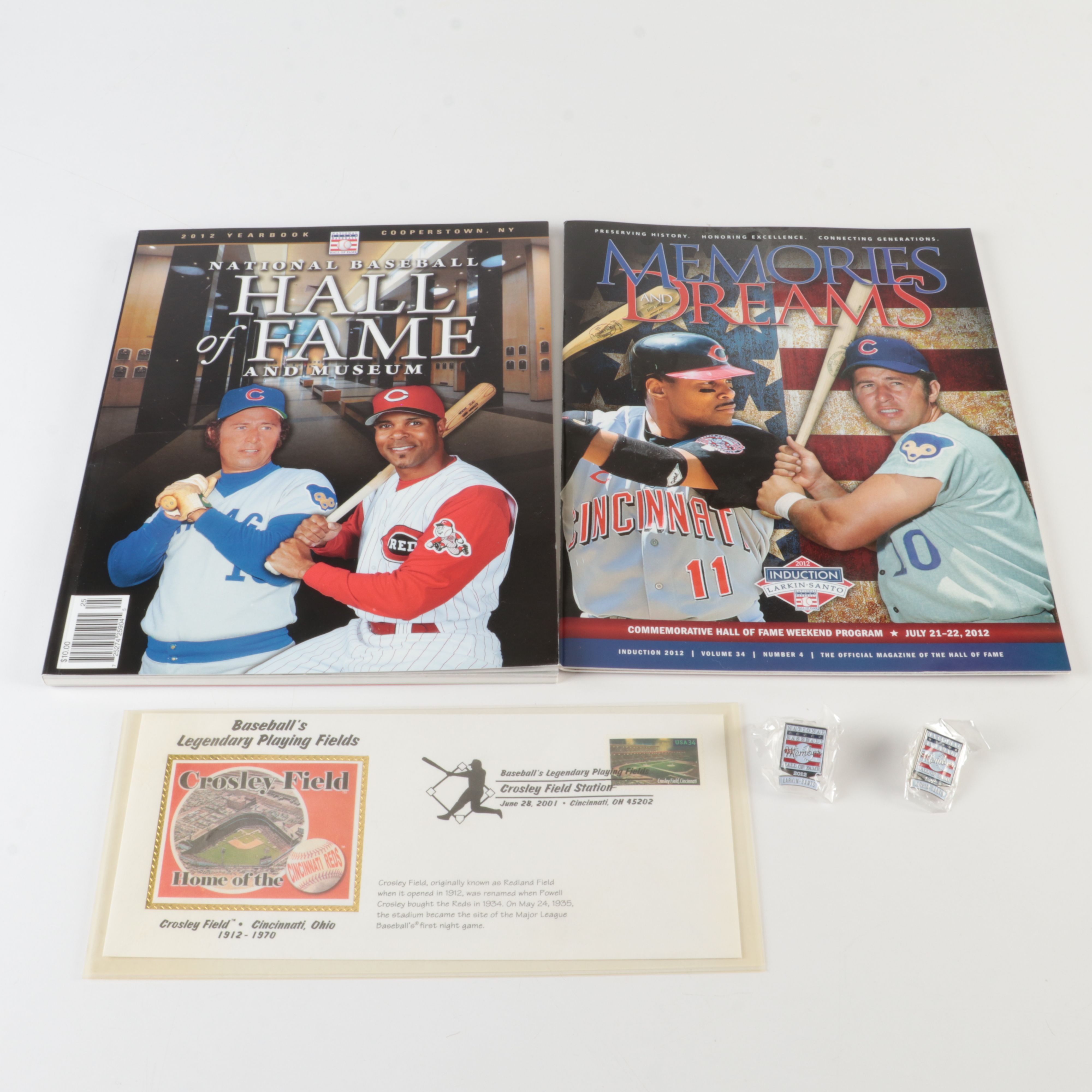 Group of Baseball Cards and Memorabilia with Non-Sports Cards