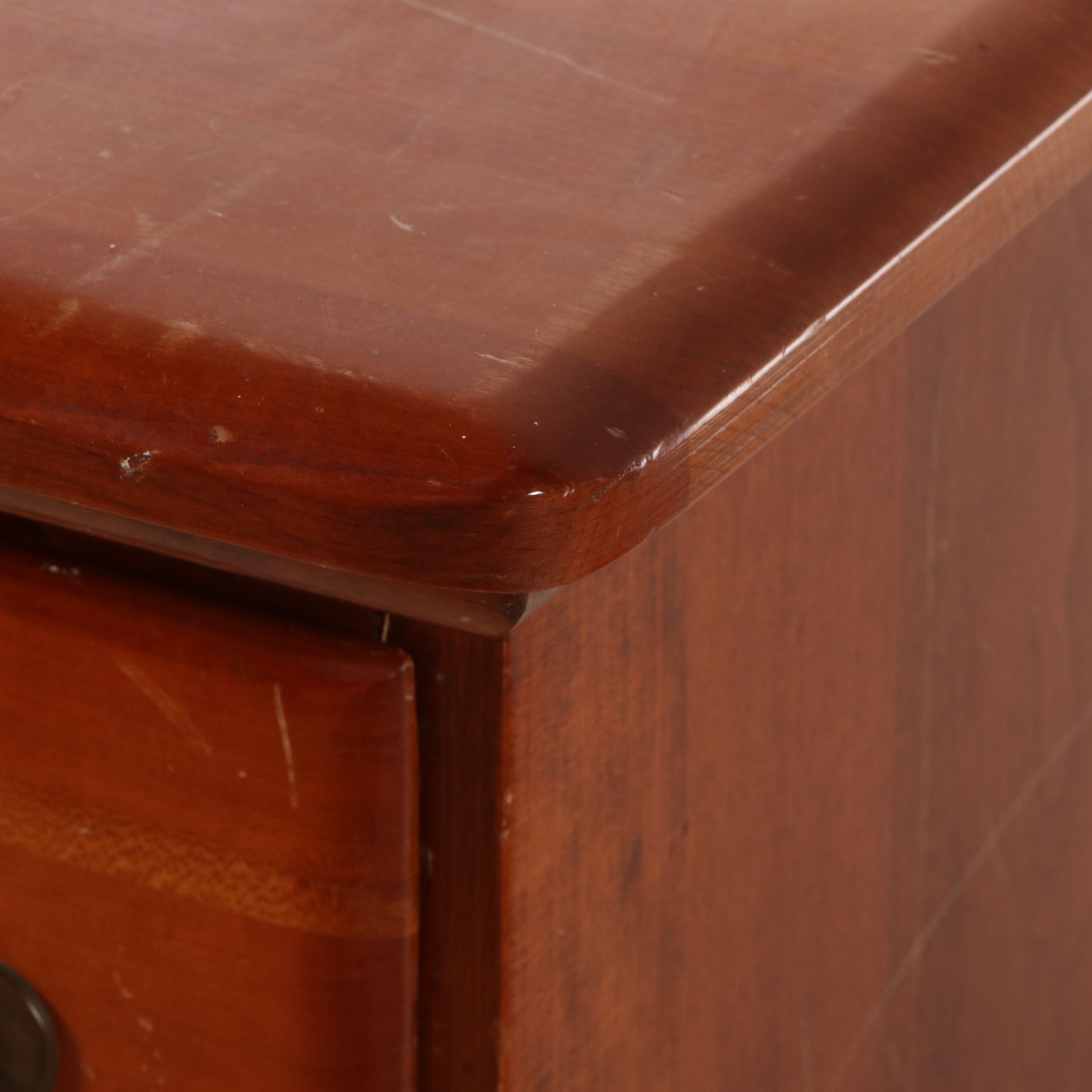 American Colonial Style Cherry Chest of Drawers