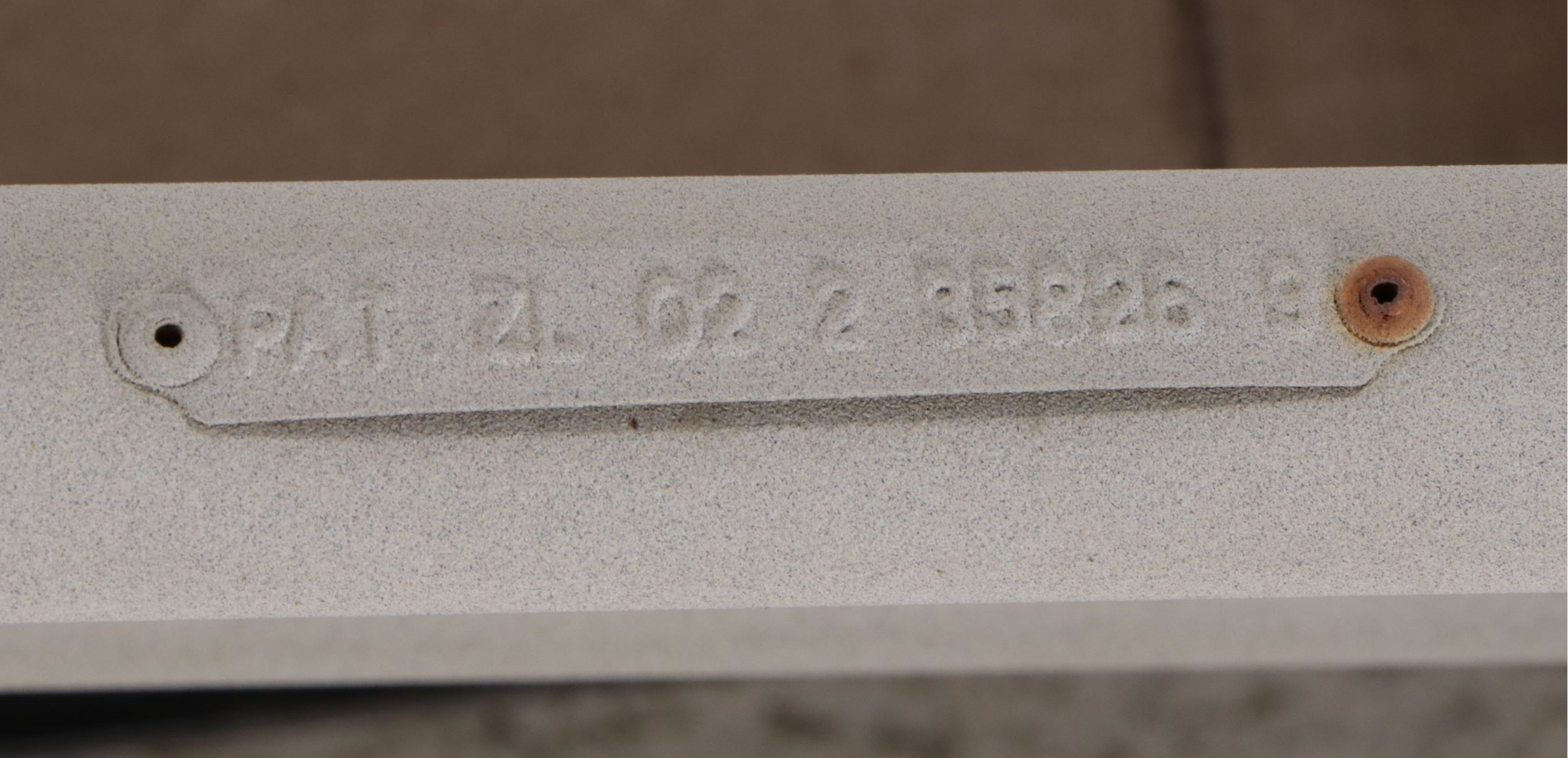 Pair of PVC Strap and Powder Coated Aluminum Chaise Lounges