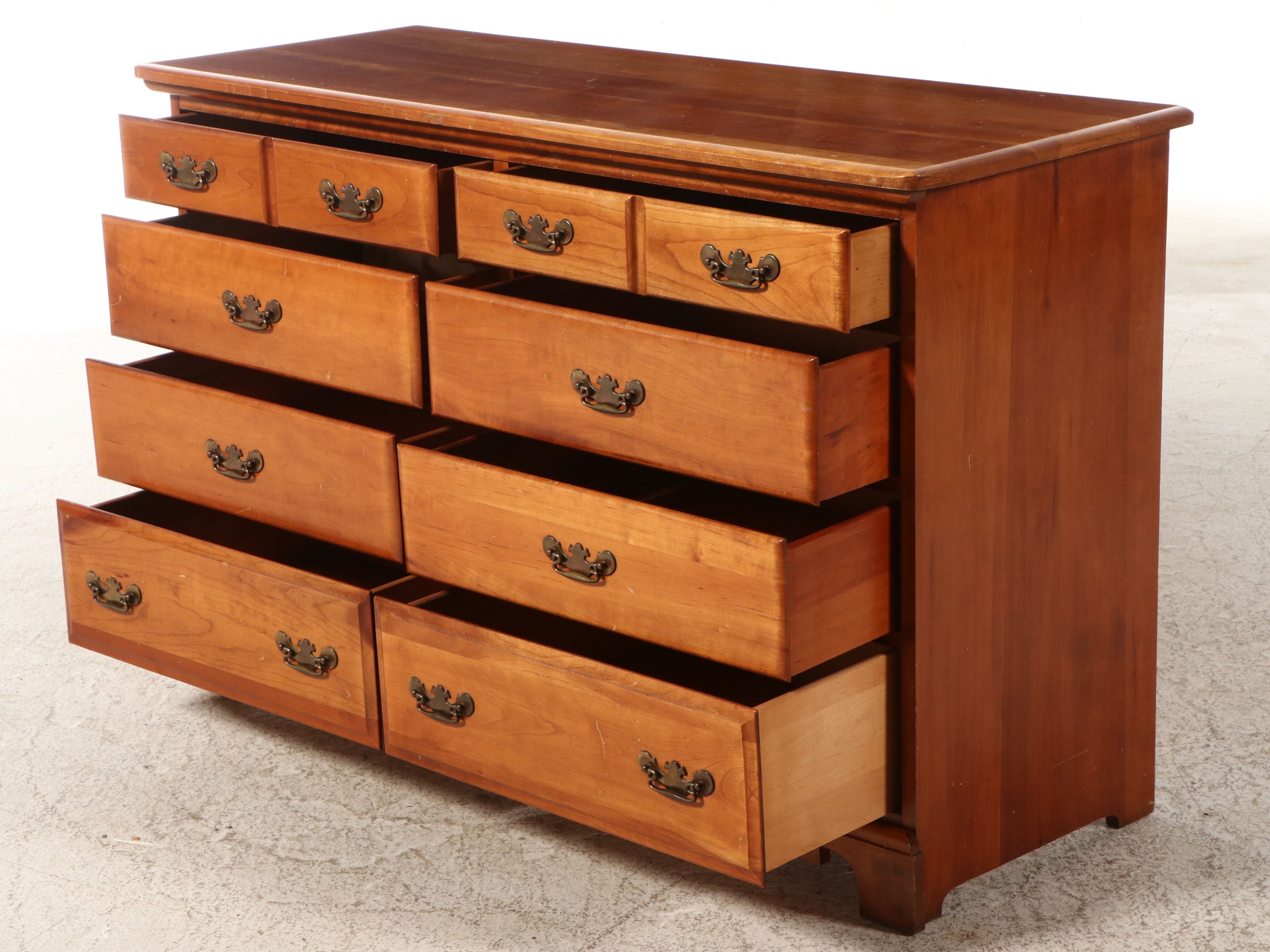 American Colonial Style Cherry Chest of Drawers