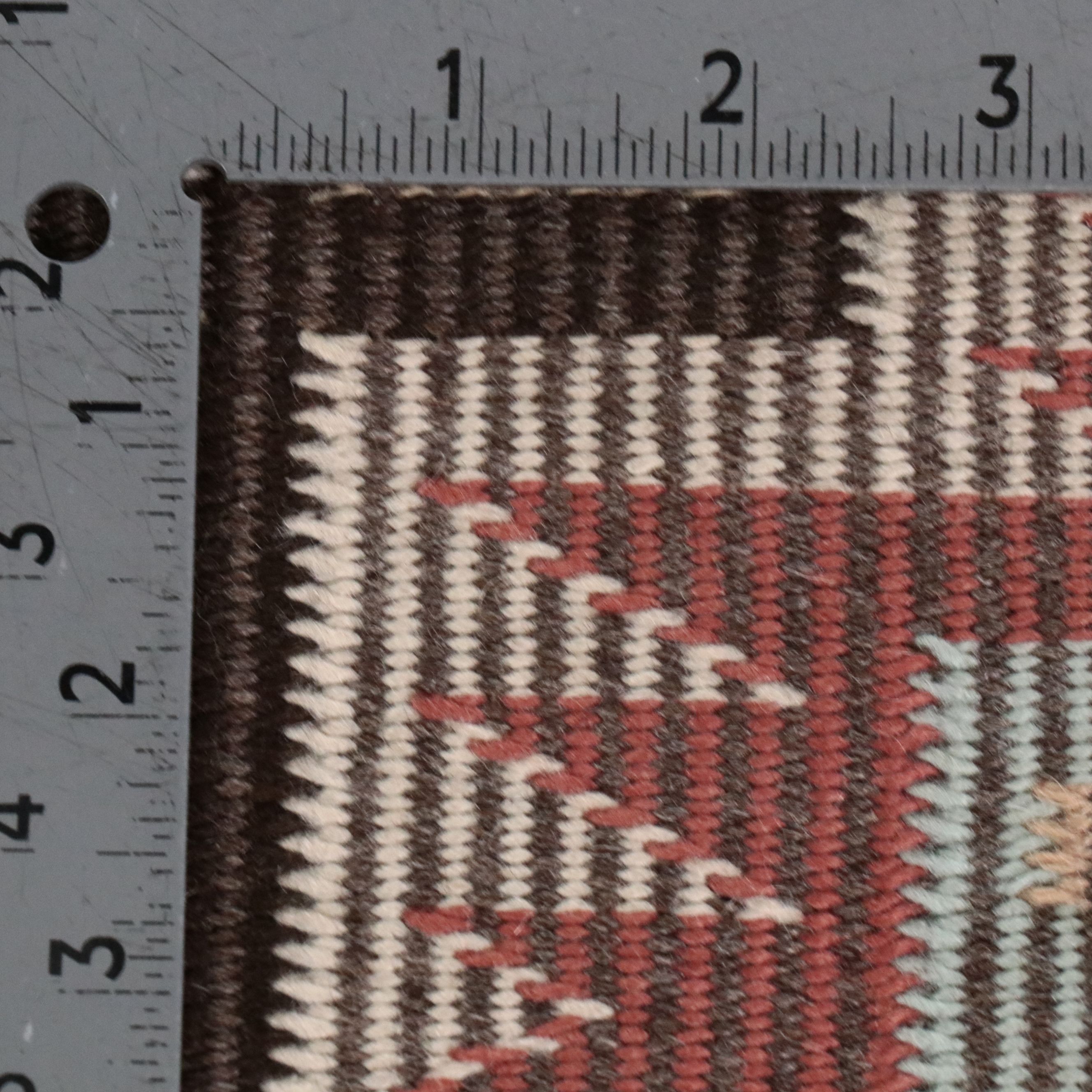 2'11 x 4'7 Handwoven Navajo Coal Mine Mesa Accent Rug