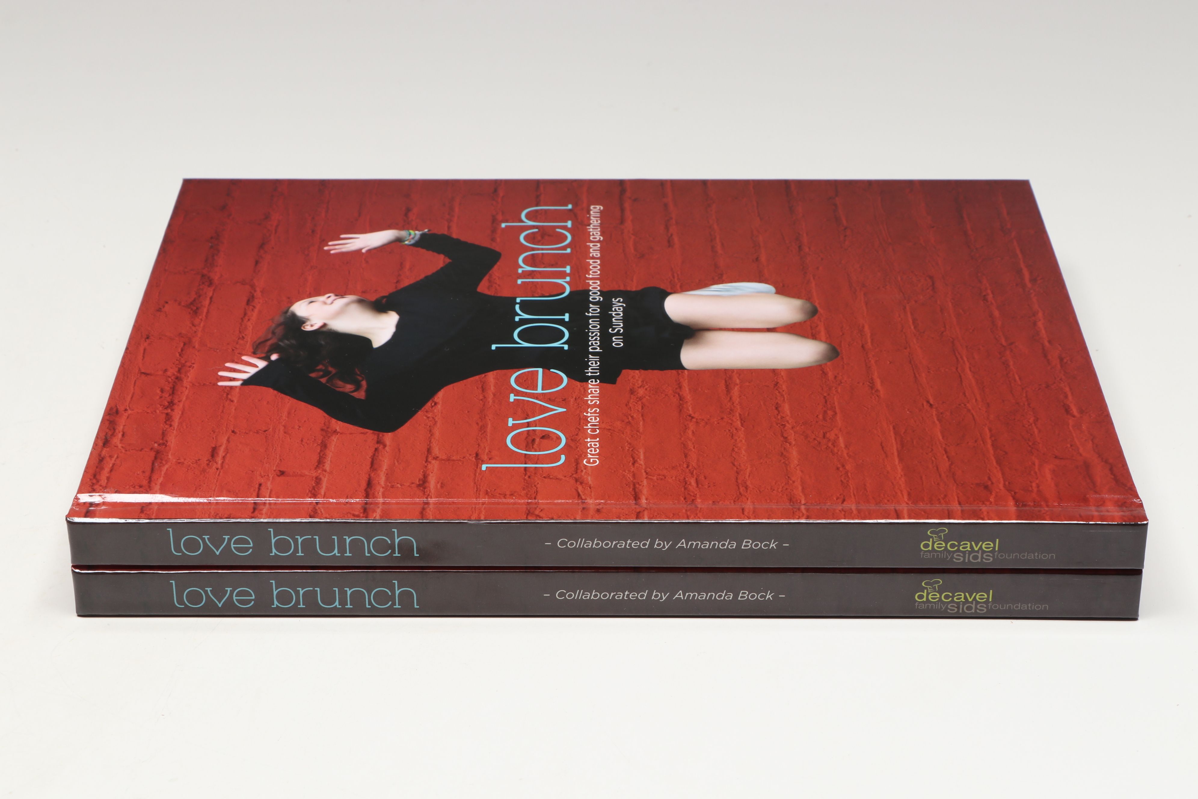 First Edition "Love Brunch" Cookbooks Collaborated by Amanda Bock, 2016