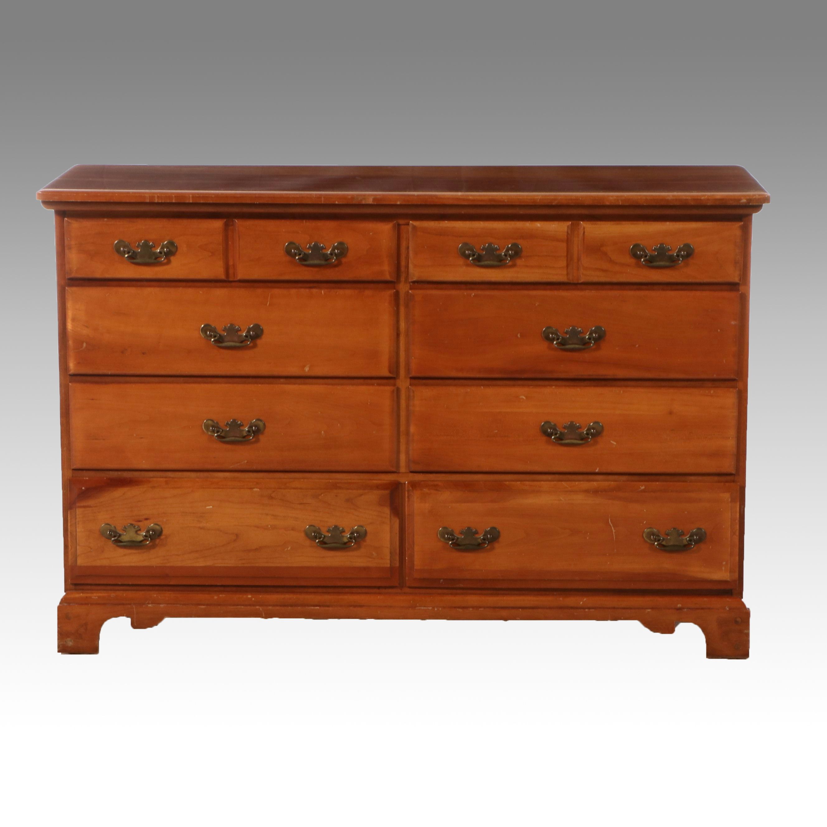 American Colonial Style Cherry Chest of Drawers
