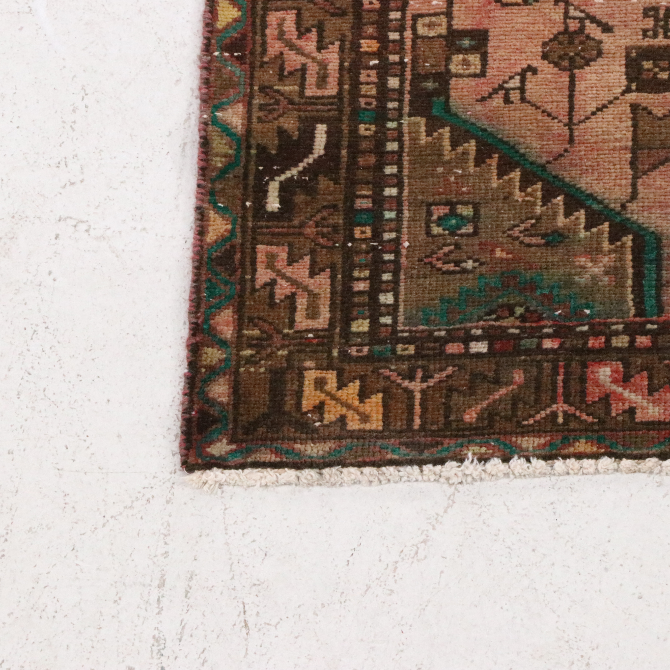 3'7 x 10'2 Hand-Knotted Persian Tuyserkan Style Long Rug