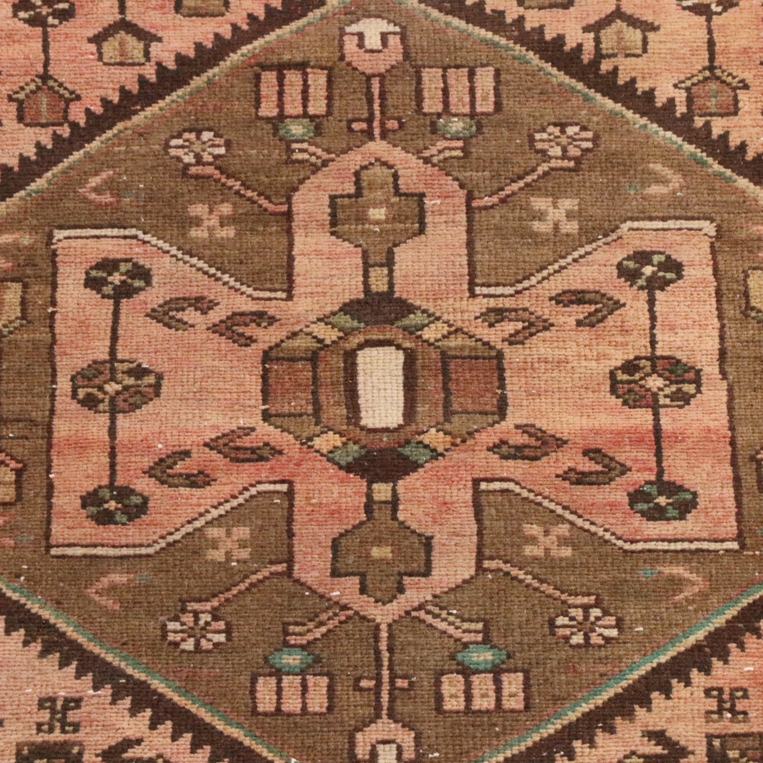 3'7 x 10'2 Hand-Knotted Persian Tuyserkan Style Long Rug