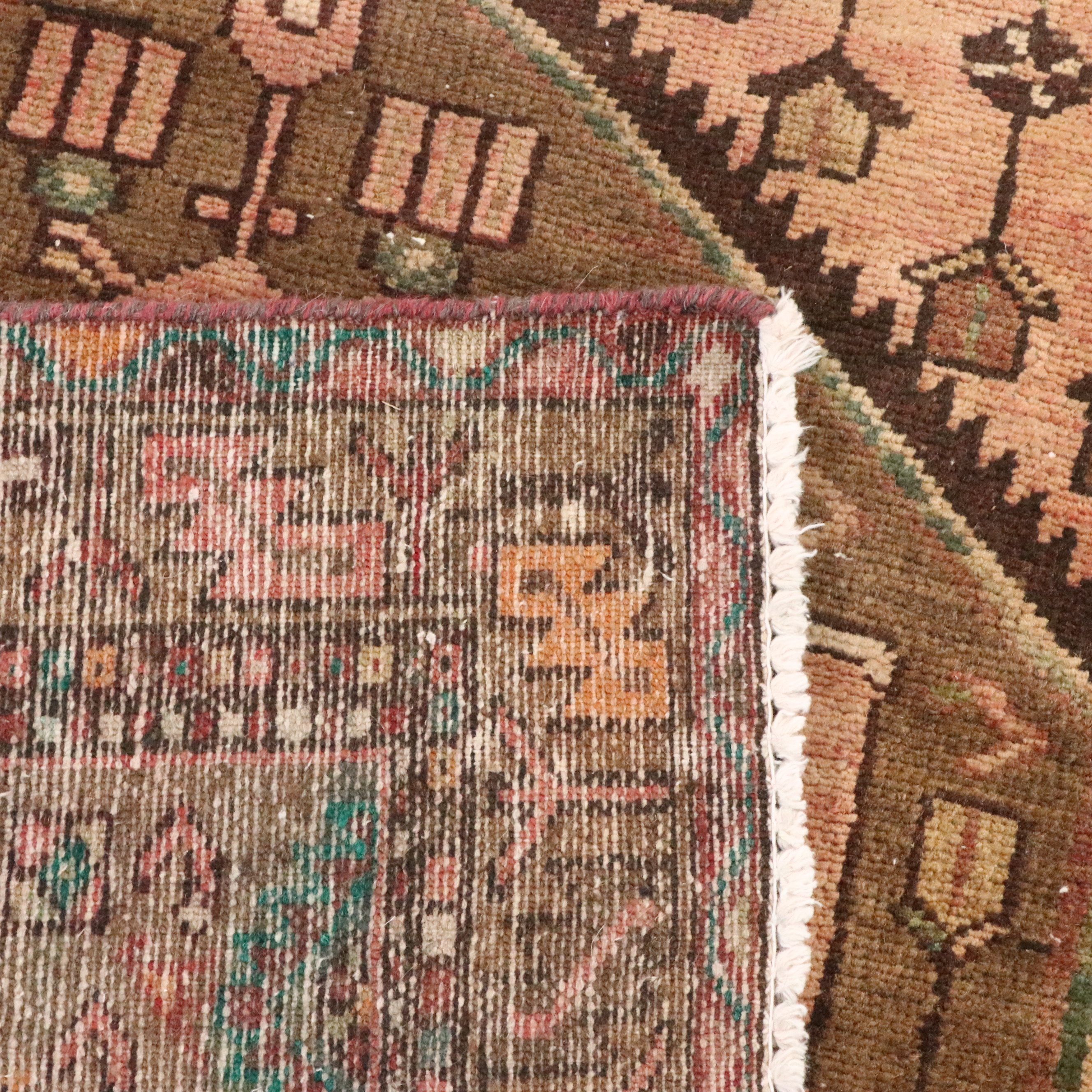 3'7 x 10'2 Hand-Knotted Persian Tuyserkan Style Long Rug